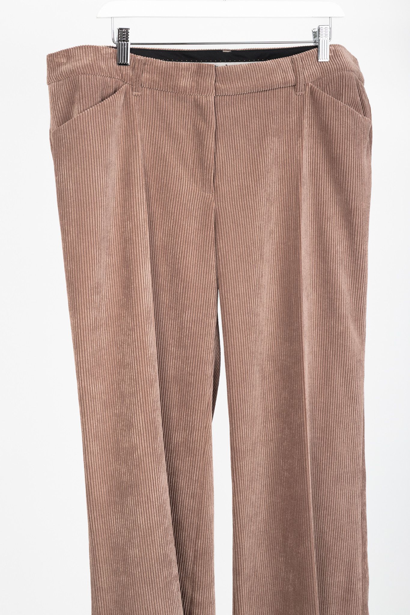 Luisa Cerano Luisa Cerano Pink Corduroy Bootcut Pants Size 38" / US 16 / IT 52 - 3 Thumbnail