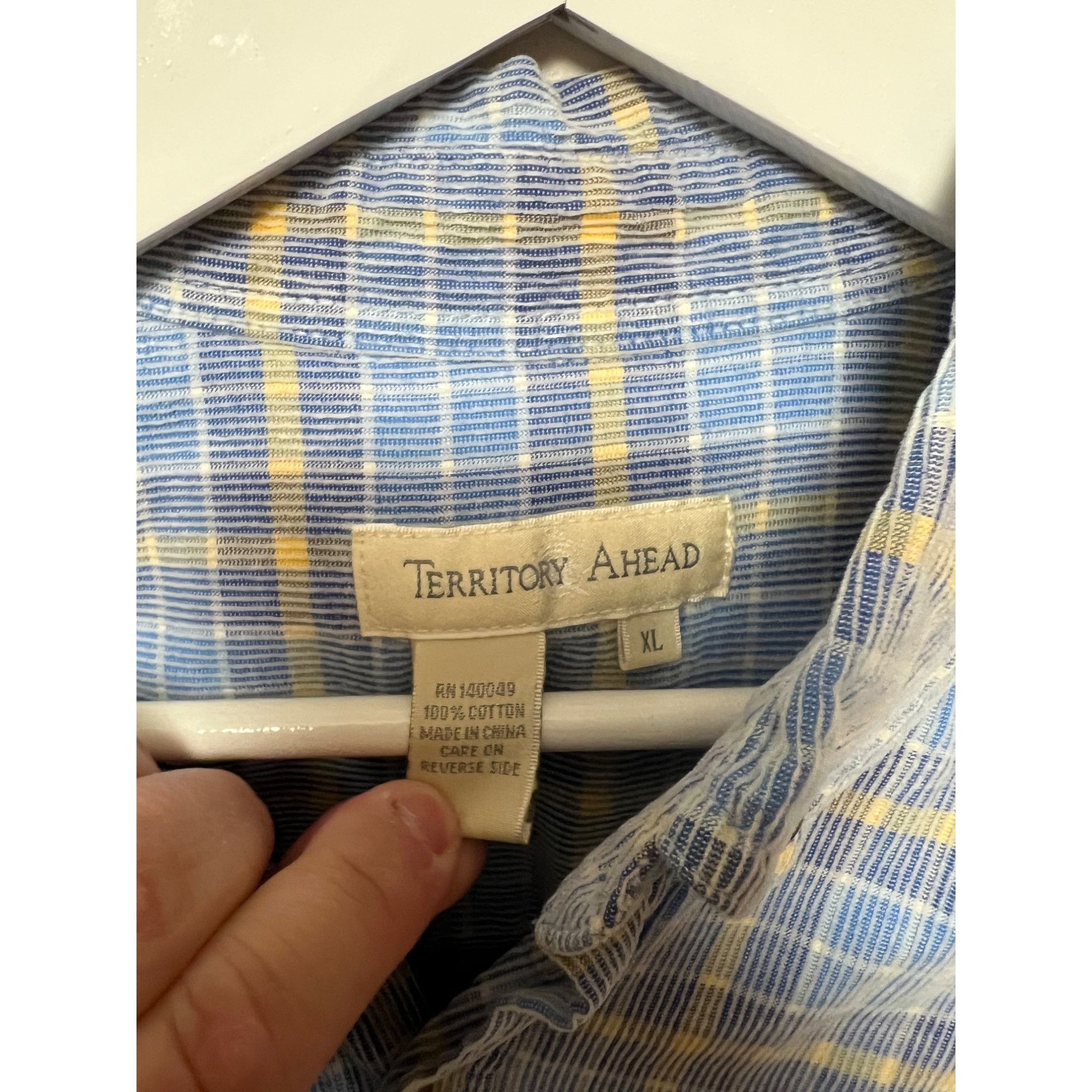 The Territory Ahead The Territory Ahead Corduroy Long Sleeve Button Up - Size L Size US L / EU 52-54 / 3 - 2 Thumbnail