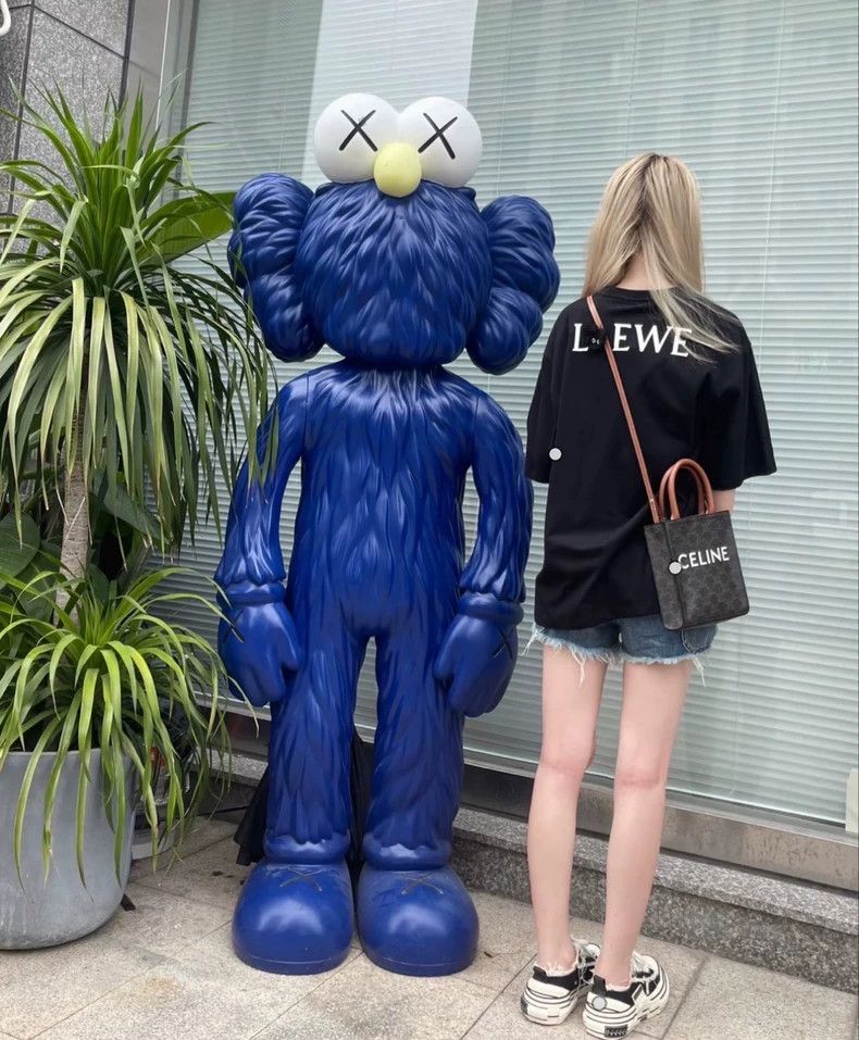 Loewe LOEWE Faceless man embroidered cartoon T-shirt Size M / US 6-8 / IT 42-44 - 4 Thumbnail