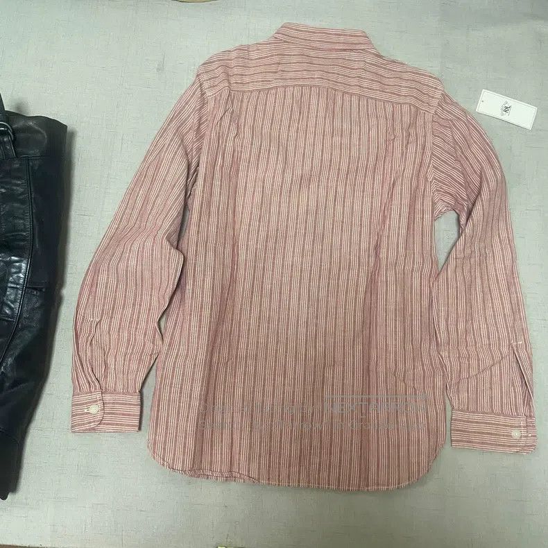 RRL Ralph Lauren Old style tri color line shirt