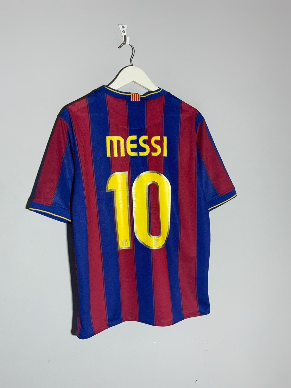 #10 Messi Barcelona F.C 2009/10 Nike Home Football Shirt