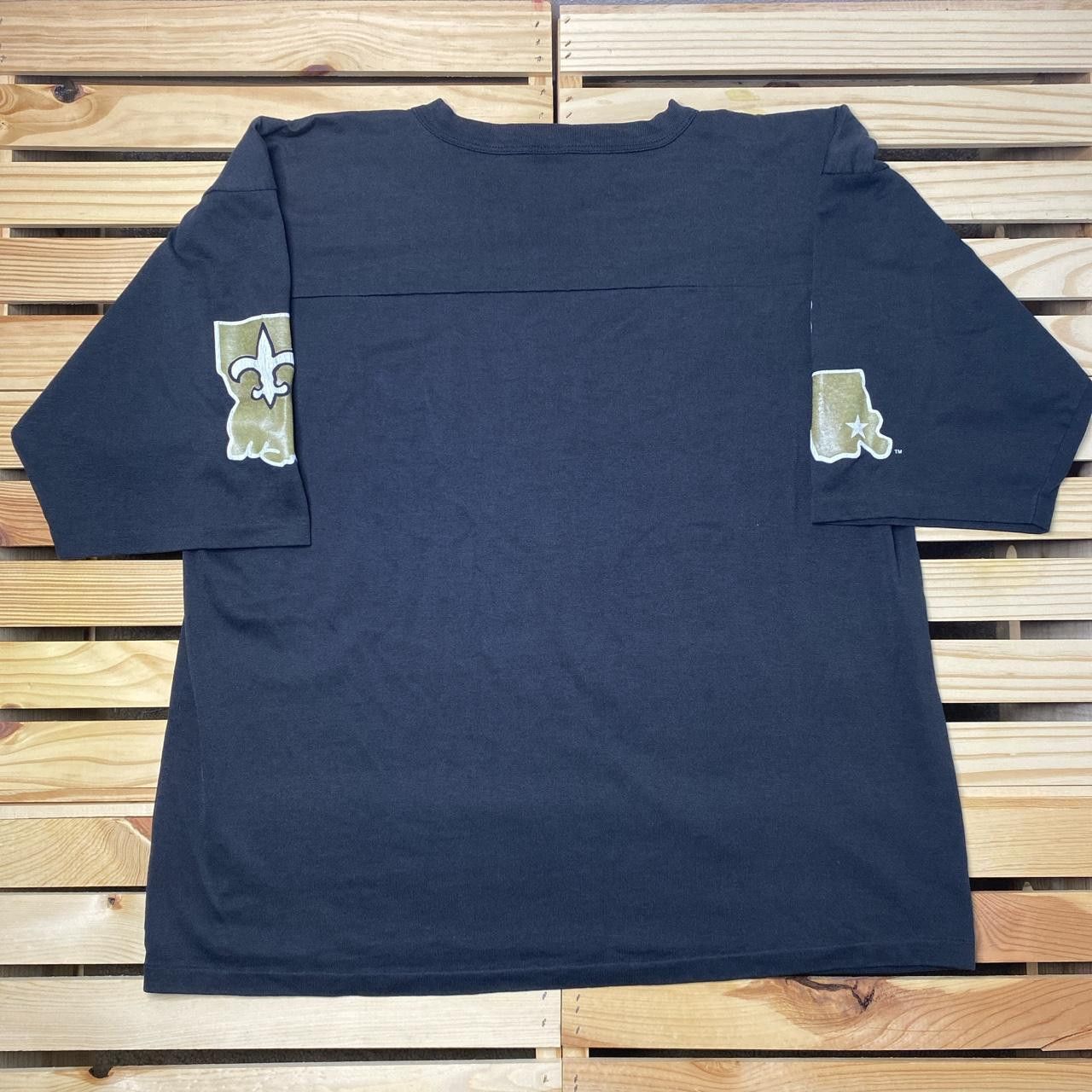 Other Vintage NFL New Orleans Stains Black Football Tee Size XL Size US XL / EU 56 / 4 - 2 Thumbnail