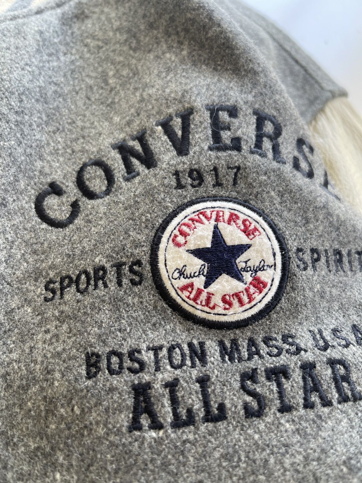 Converse Vintage Converse Big Logo Varsity Jacket Size US M / EU 48-50 / 2 - 17 Thumbnail