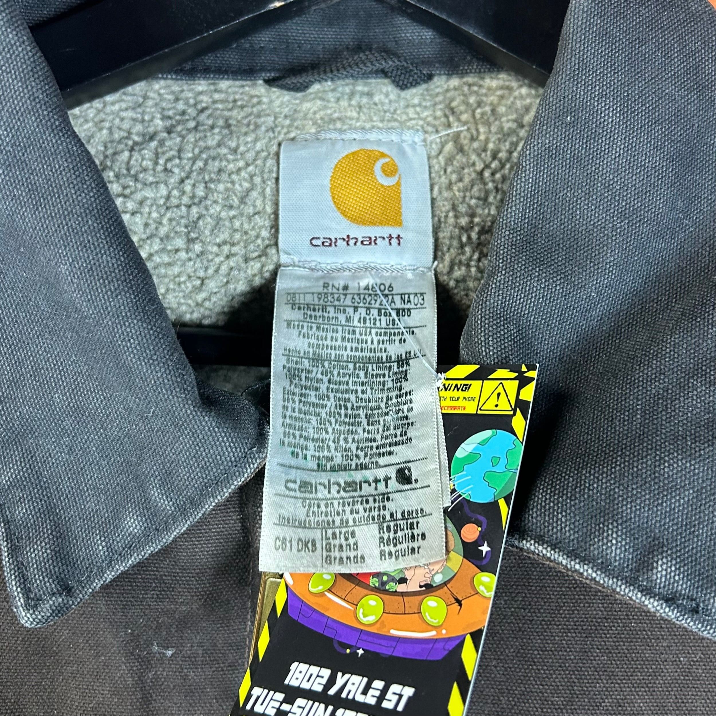 Carhartt Carhartt Sherpa Lined Mocha Detroit Jacket Size Large Size US L / EU 52-54 / 3 - 3 Thumbnail