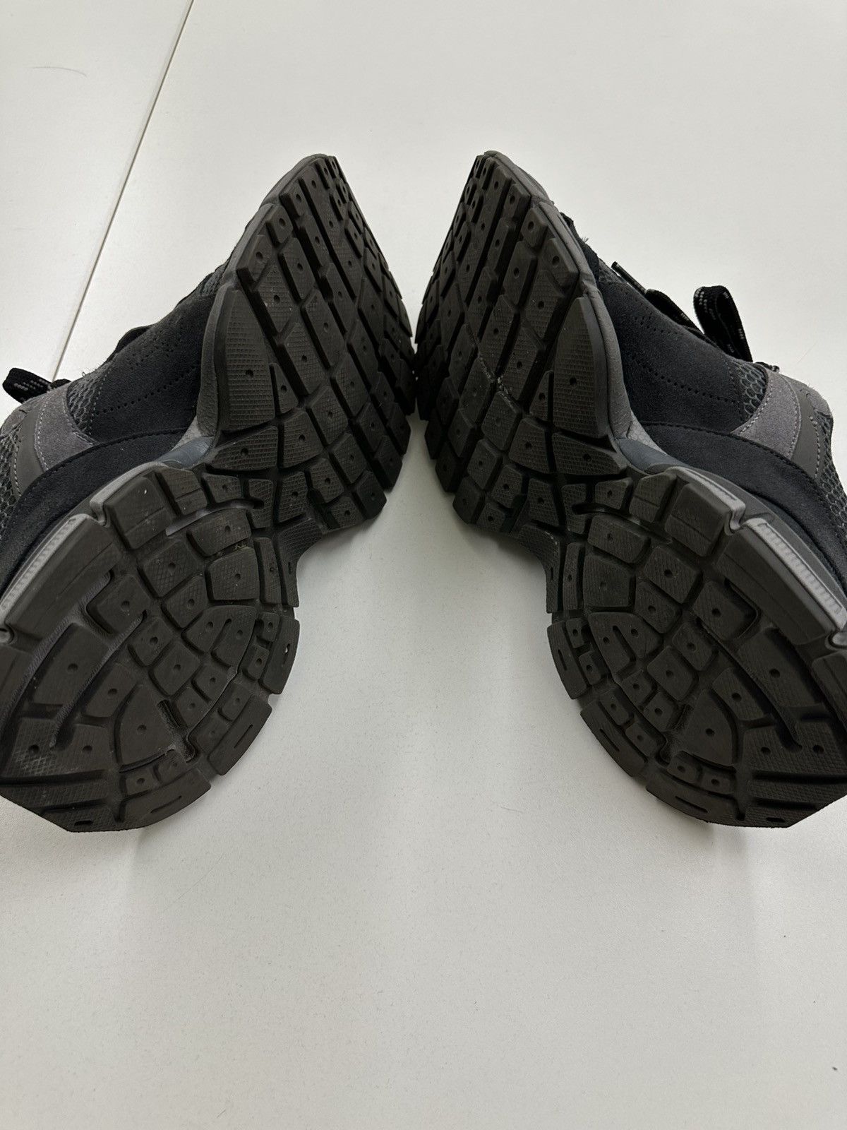 Balenciaga Balenciaga 3XL Sneakers black grey suede blended Size US 10 / EU 43 - 4 Thumbnail