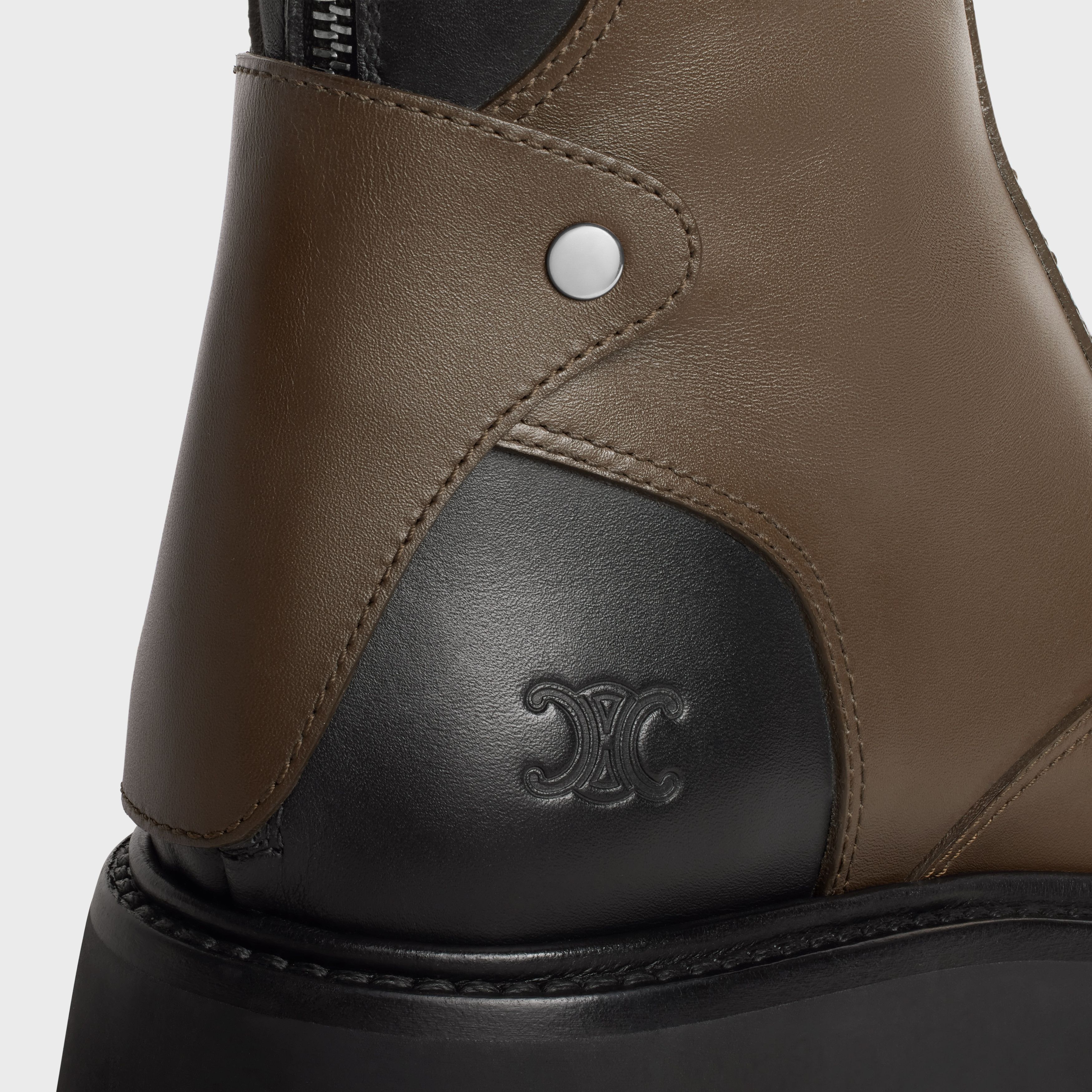 Celine o1bcso1str0925 352033554C Bulky Boots in Khaki / Black Size US 6 / IT 36 - 5 Thumbnail