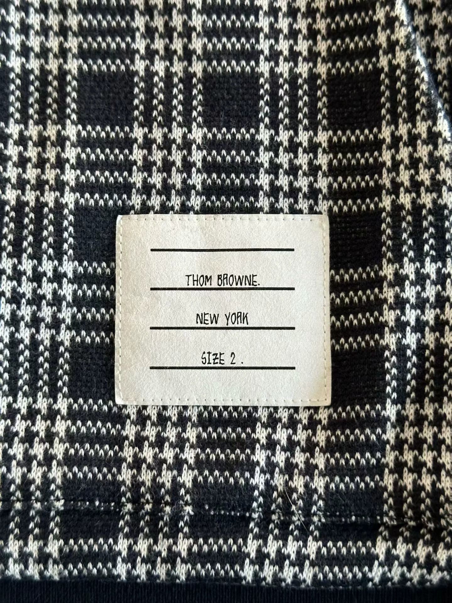 Thom Browne Thom Browne Check Zip Hoodie Size 2 98 New Size US M / EU 48-50 / 2 - 3 Thumbnail