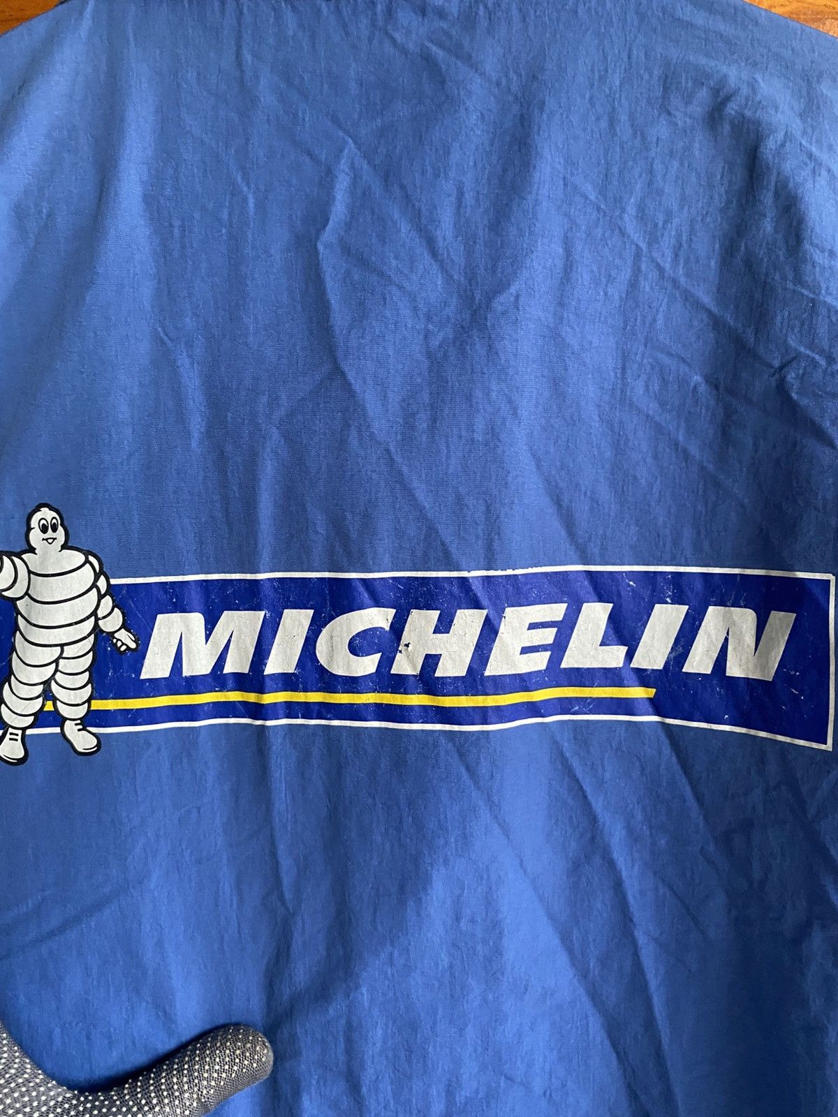 Vintage Vintage Michelin Blue Work Jacket Bibendum Logo Made Japan Size US L / EU 52-54 / 3 - 12 Thumbnail