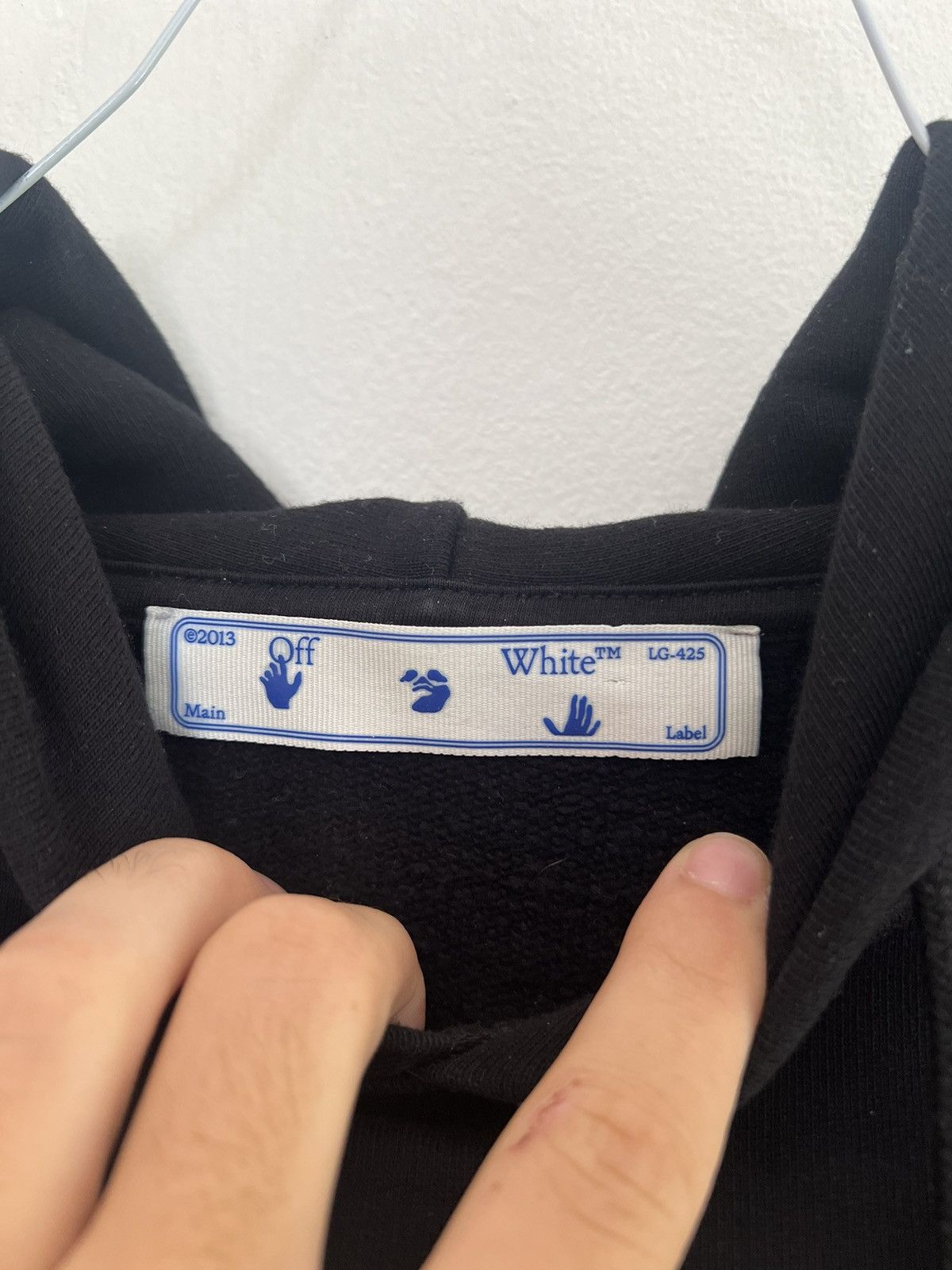 Off-White Off white Caravaggio print Logo hoodie Size US S / EU 44-46 / 1 - 7 Thumbnail