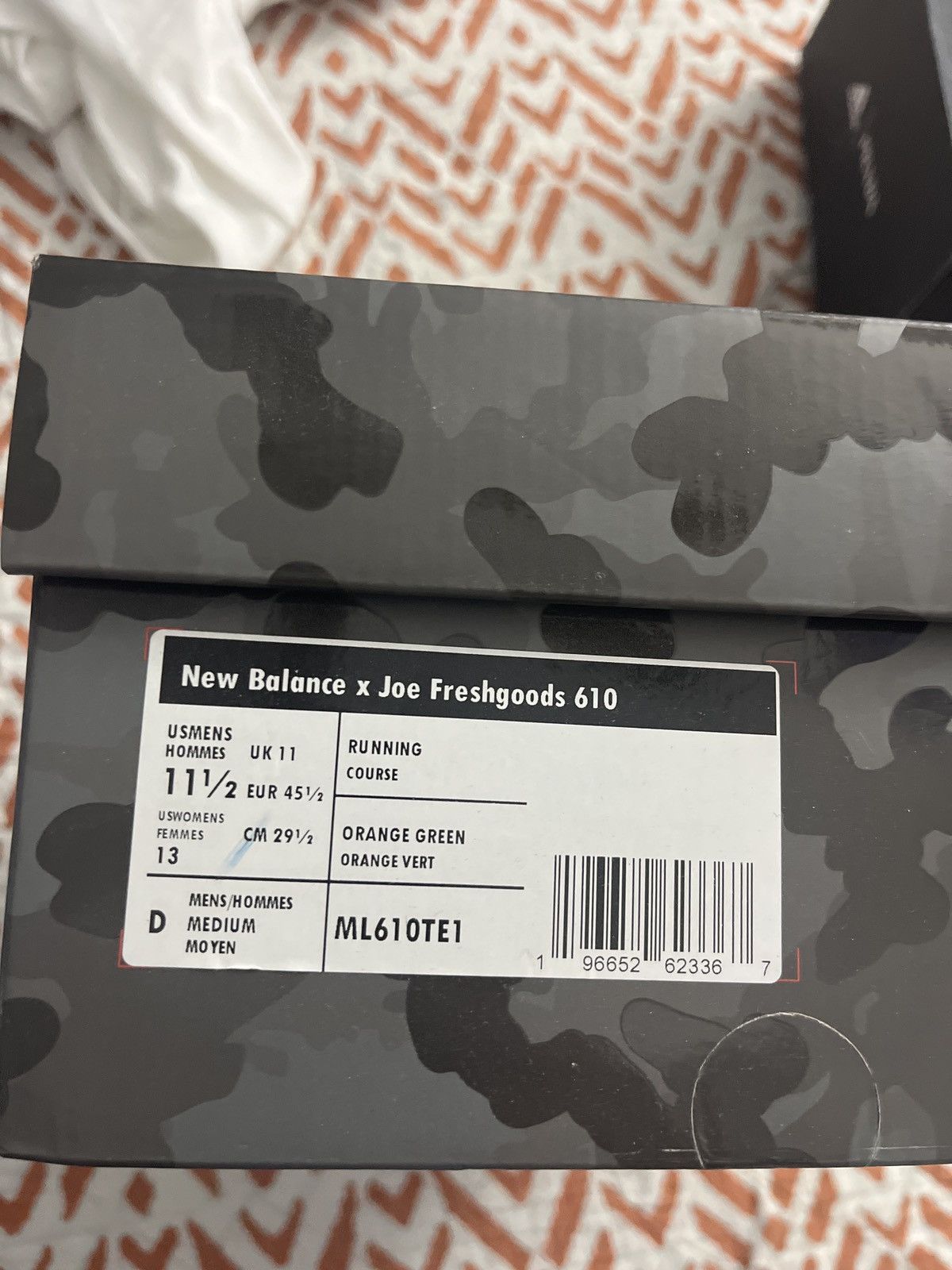 Joe Freshgoods × New Balance New Balance X Joe freshgood 610 Size US 11.5 / EU 44-45 - 1 Thumbnail