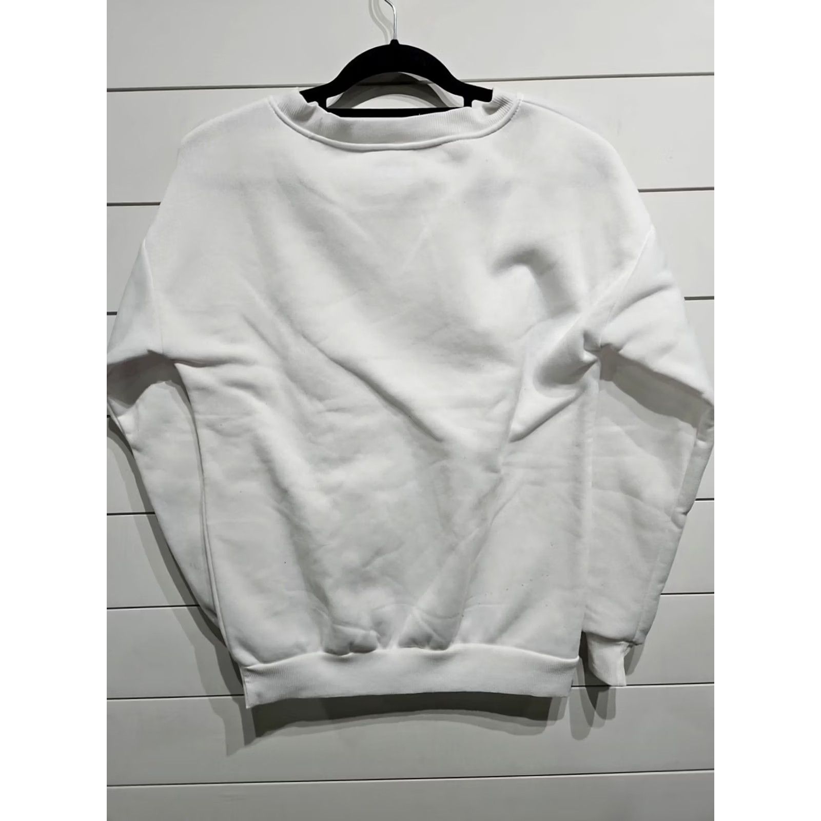 Vintage Taylor Swift Midnights Eras Tour Sweatshirt Crewneck L White Women's Pullover Cotton Blend Logo Activewear 4 Seasons Vintage? No (rearranged) Size L / US 10 / IT 46 - 6 Thumbnail