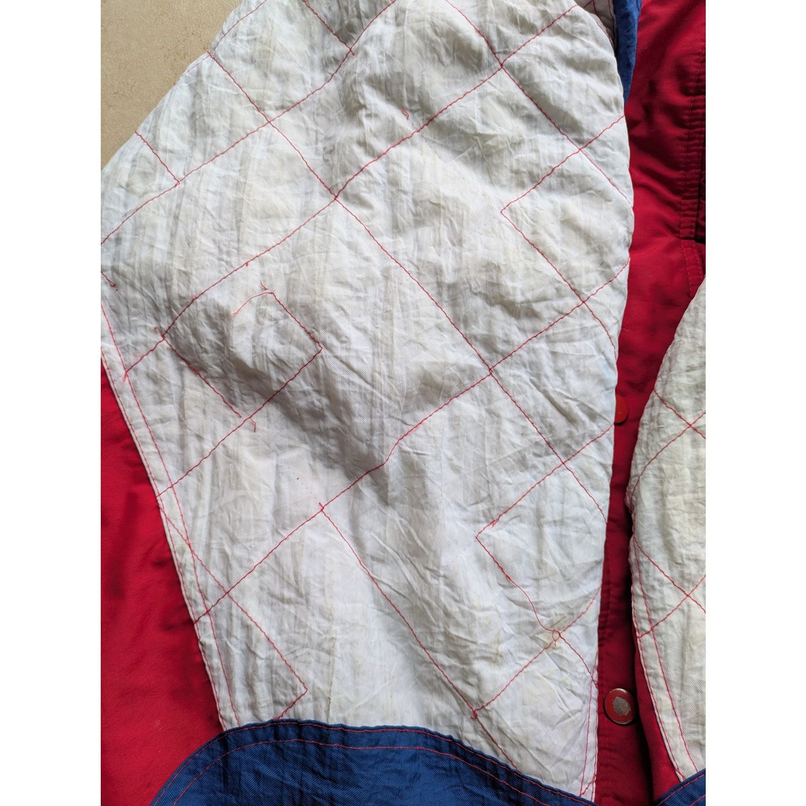 NBA × Starter Washington Bullets 90s STARTER puffer S red blue NBA vintage Size US S / EU 44-46 / 1 - 8 Thumbnail