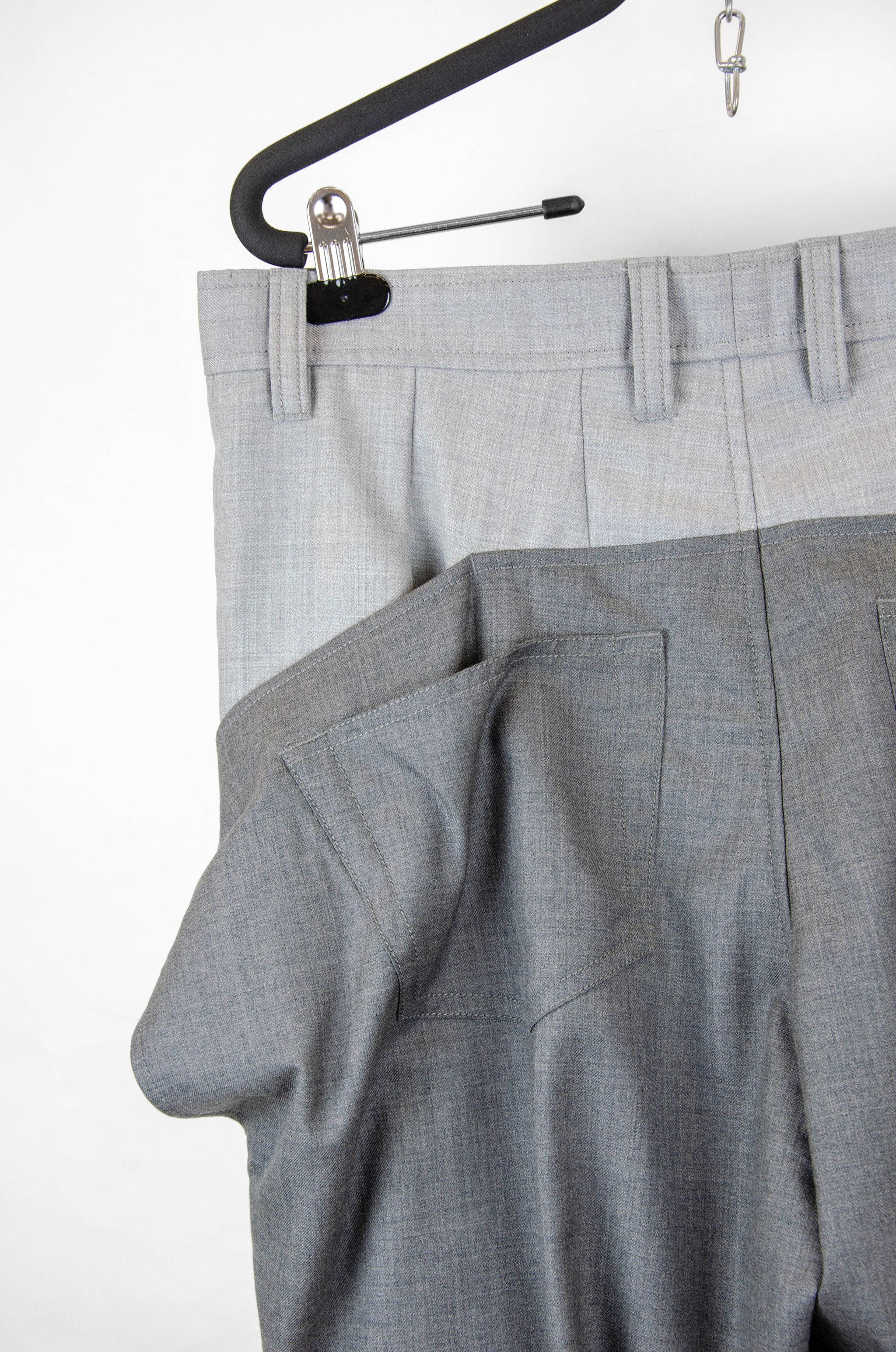 Burberry Burberry Panelled Wool Trousers – Size 50 Made in Italy Size US 34 / EU 50 - 6 Thumbnail