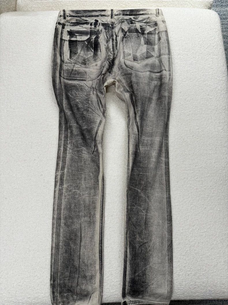 Rick Owens Rick Owens Early lacquer printed jeans 2504-Nextarrow Size US 29 - 3 Thumbnail