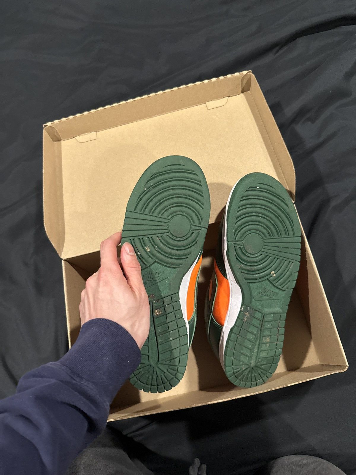 Nike Miami Hurricane- Nike SB Dunk Low Size US 9 / EU 42 - 8 Thumbnail
