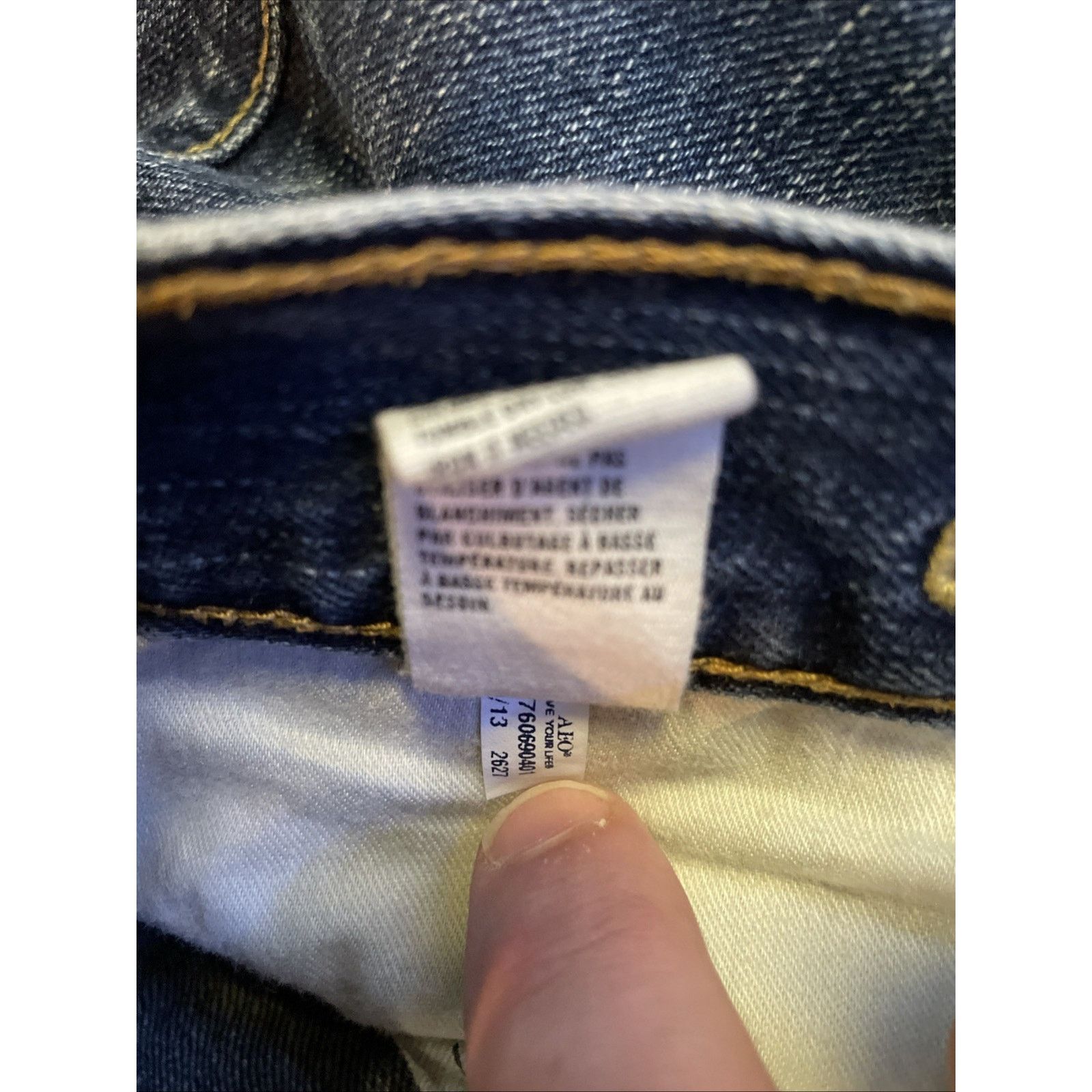 American Eagle Outfitters American Eagle Men's Jeans Size 33x34 Classic Boot Cut Dark Size US 33 - 9 Thumbnail