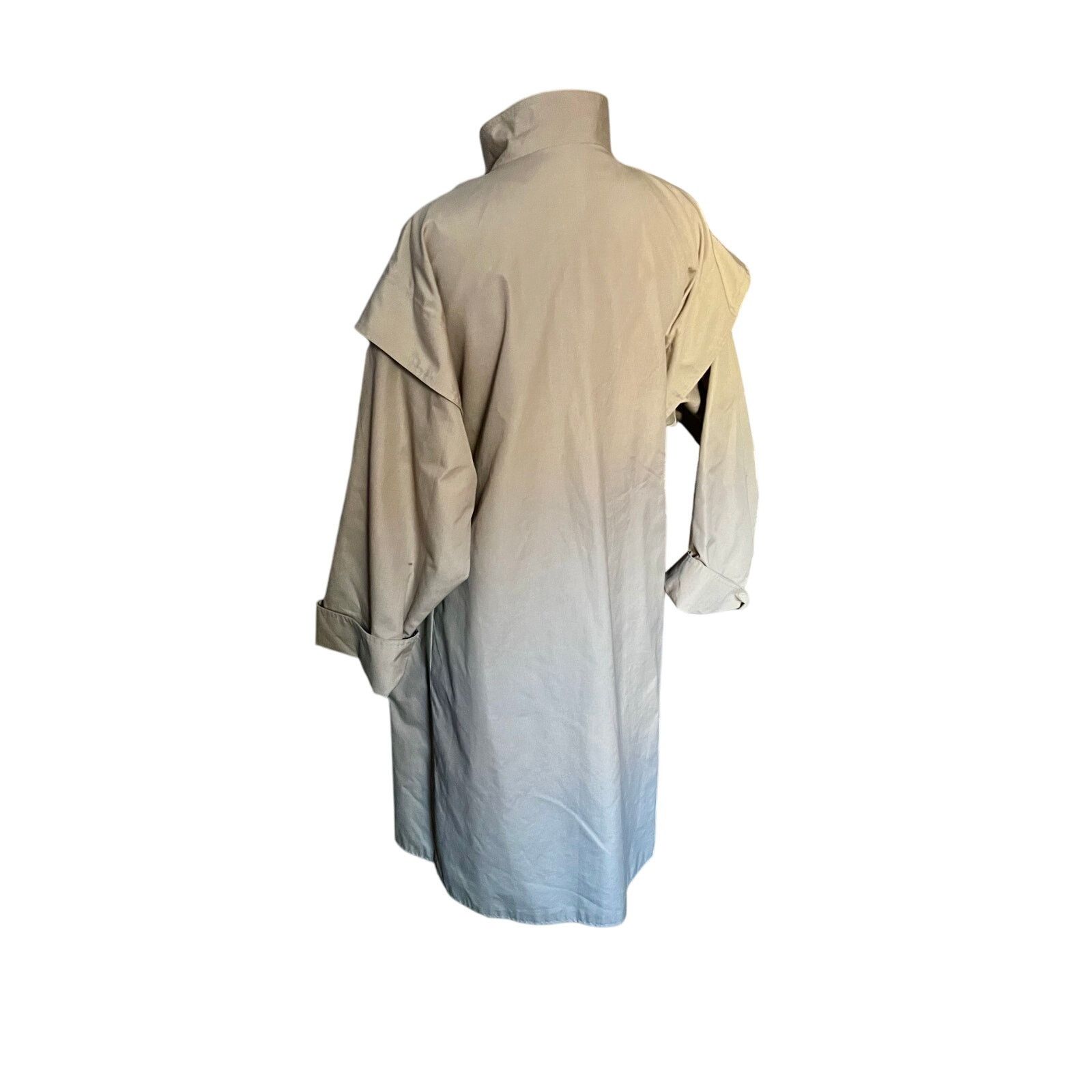 Vintage Vintage 70s Saxton Hall Khaki Rain Coat Trench Jacket Small Size S / US 4 / IT 40 - 4 Thumbnail