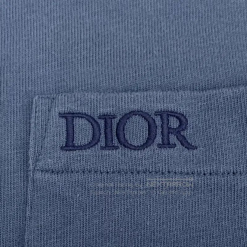 Dior Dior Men's Blue Cotton T-Shirt . Size US S / EU 44-46 / 1 - 4 Thumbnail