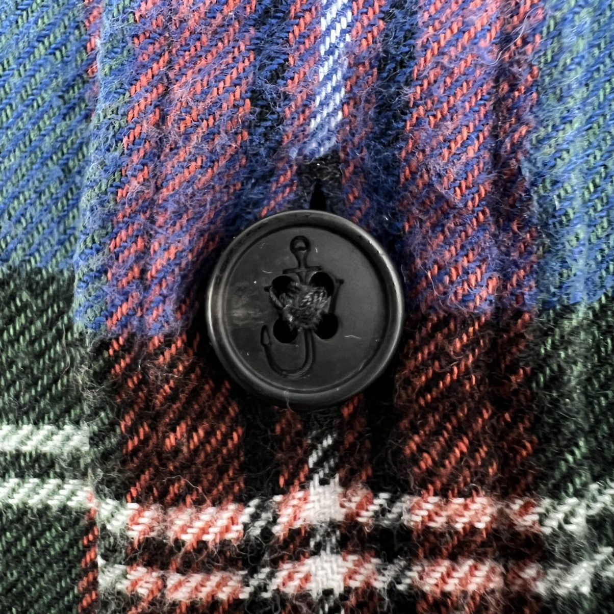 Designer × JW Anderson × Uniqlo J.W Anderson Uniqlo Flannel Shirt Luxury Designer Checkered Size US L / EU 52-54 / 3 - 4 Thumbnail