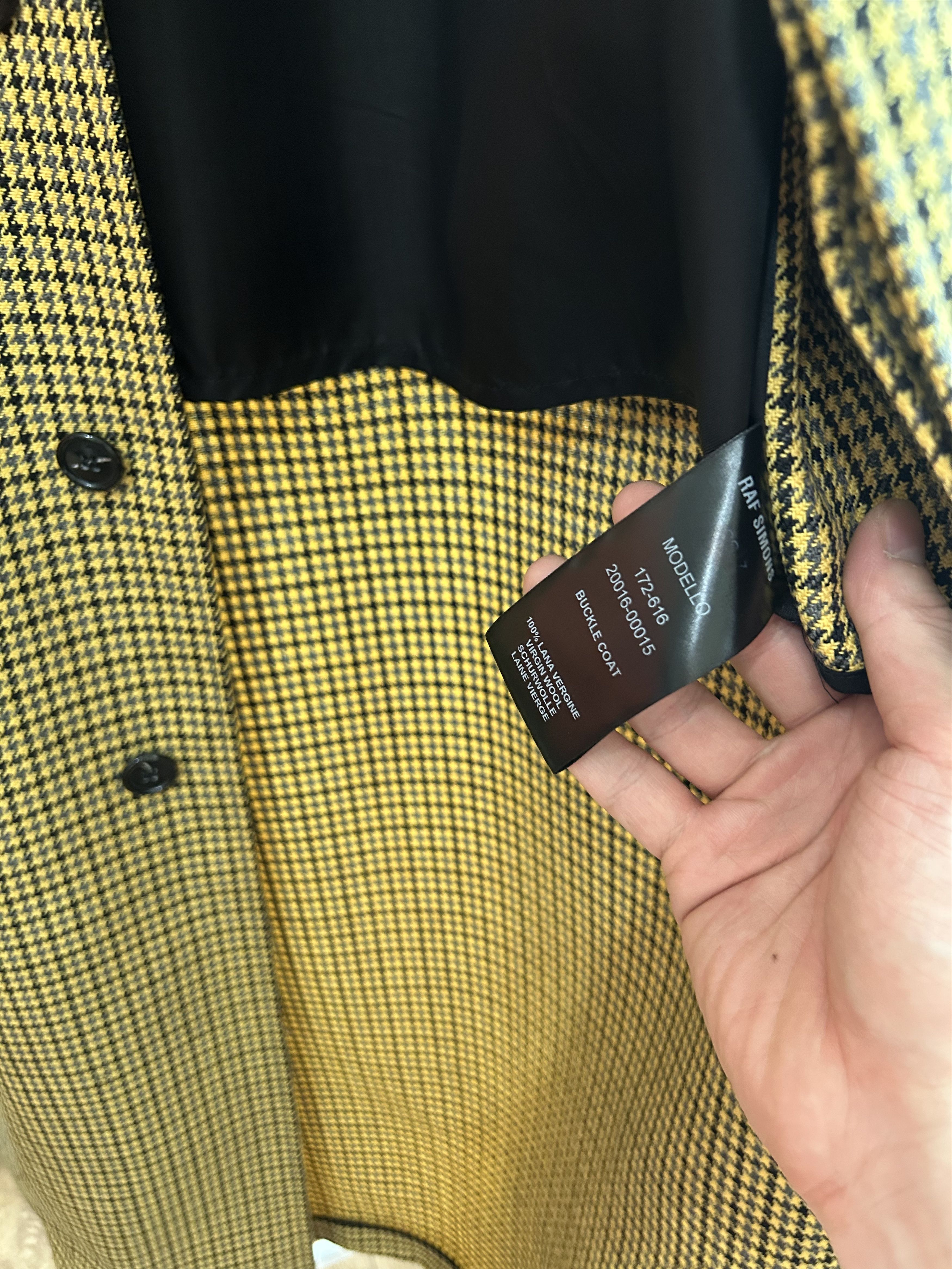 Raf Simons RAF SIMONS SS20 Houndstooth Lab Coat Size US L / EU 52-54 / 3 - 6 Thumbnail