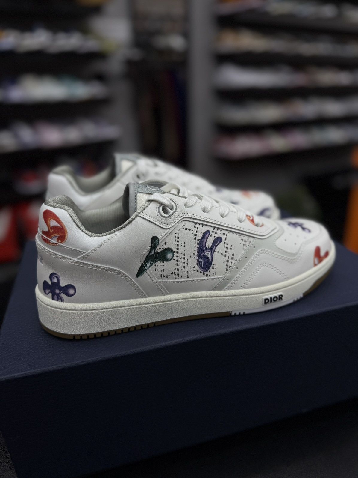 Dior Dior x Kenny Scharf B27 Low Top Sneakers 43EUS/10US NEW Size US 10 / EU 43 - 2 Thumbnail