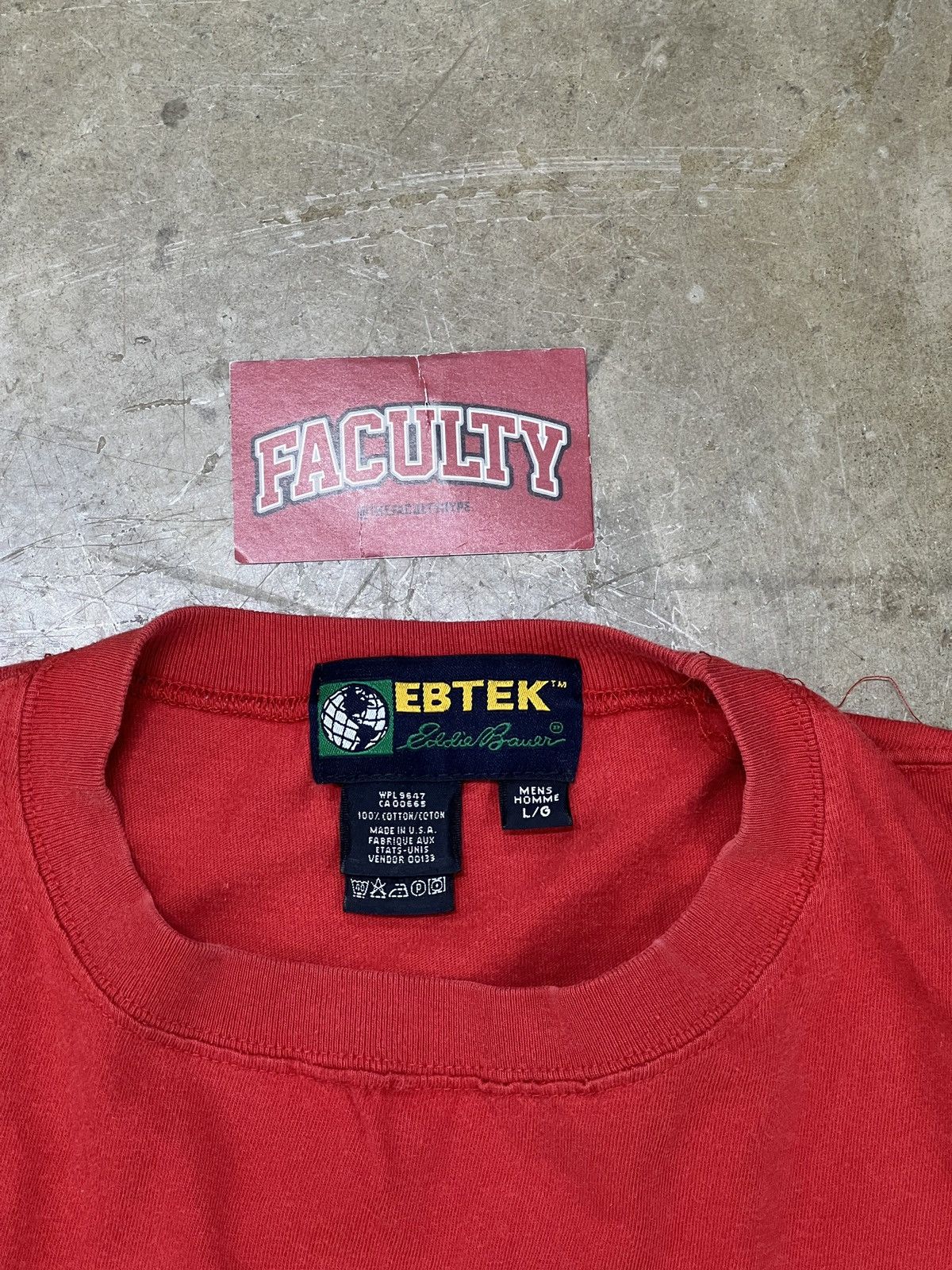 Eddie Bauer × Vintage Vintage Eddie Bauer Player University Tee Large Size US L / EU 52-54 / 3 - 3 Thumbnail