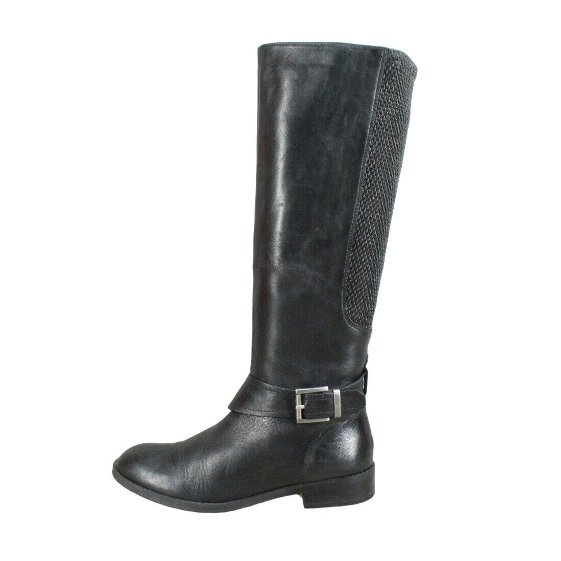 Clarks Clarks Pita Dakota Black Leather Buckle Zipper Tall Boots Grailed