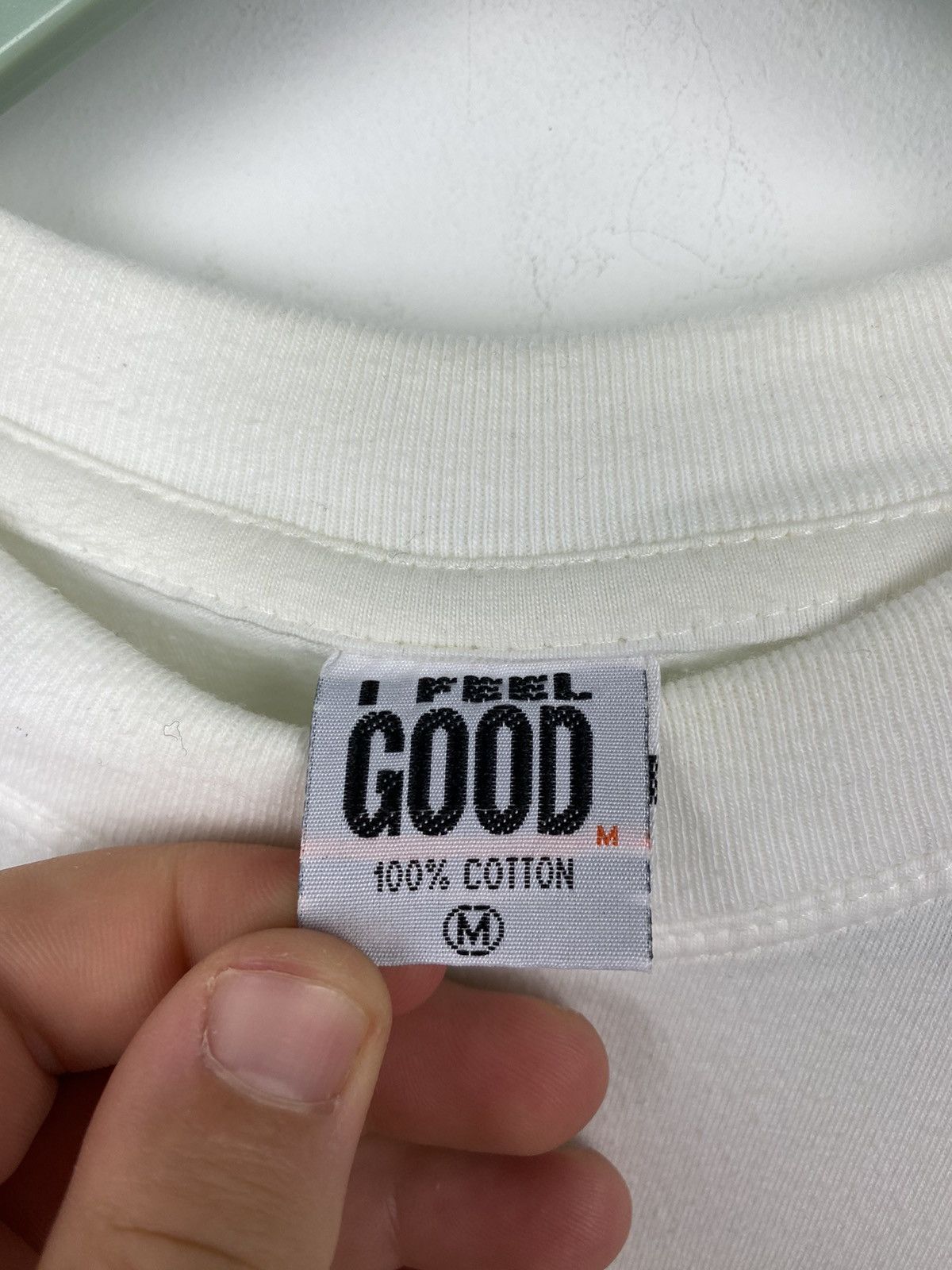 Vintage Vintage 90s I Feel Good T Shirt Tee Y2K Porn Star Size US L / EU 52-54 / 3 - 9 Thumbnail