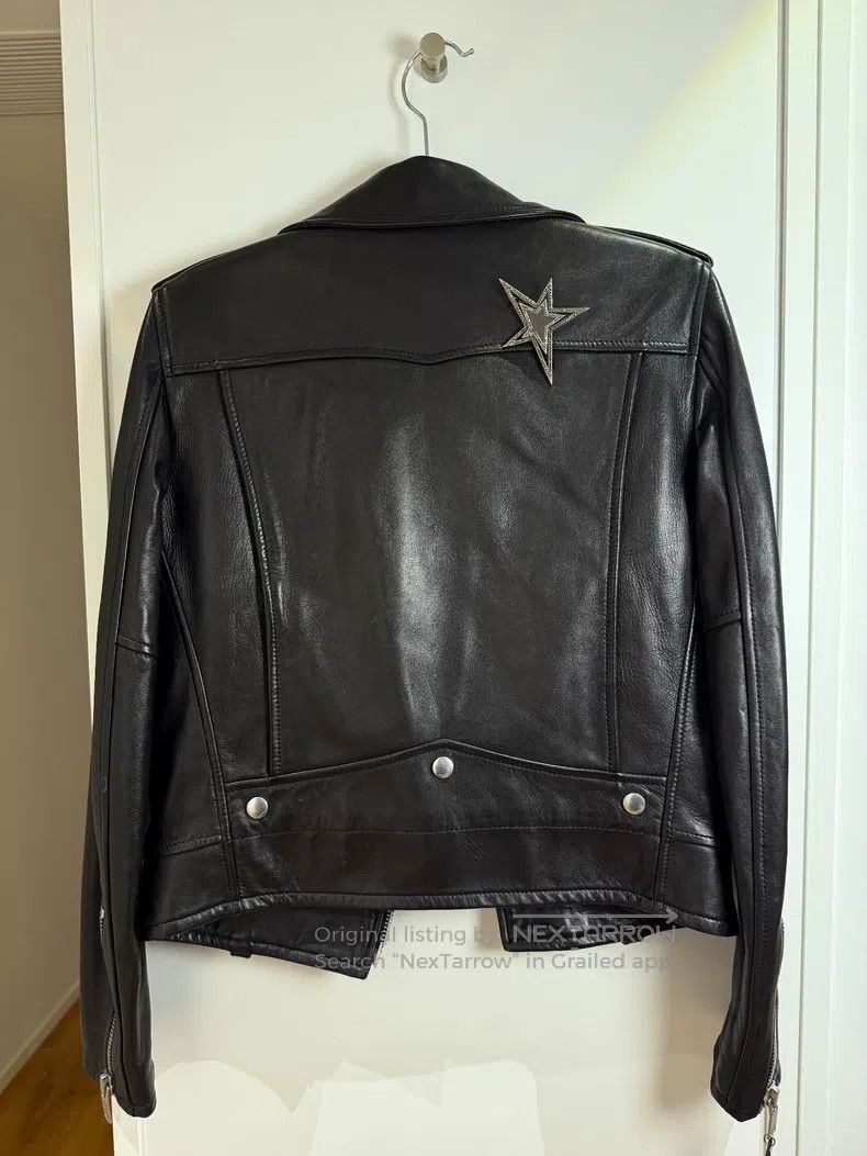Saint Laurent Paris Saint Laurent Paris Motorcycle Leather Jacket i Size XS / US 0-2 / IT 36-38 - 4 Thumbnail