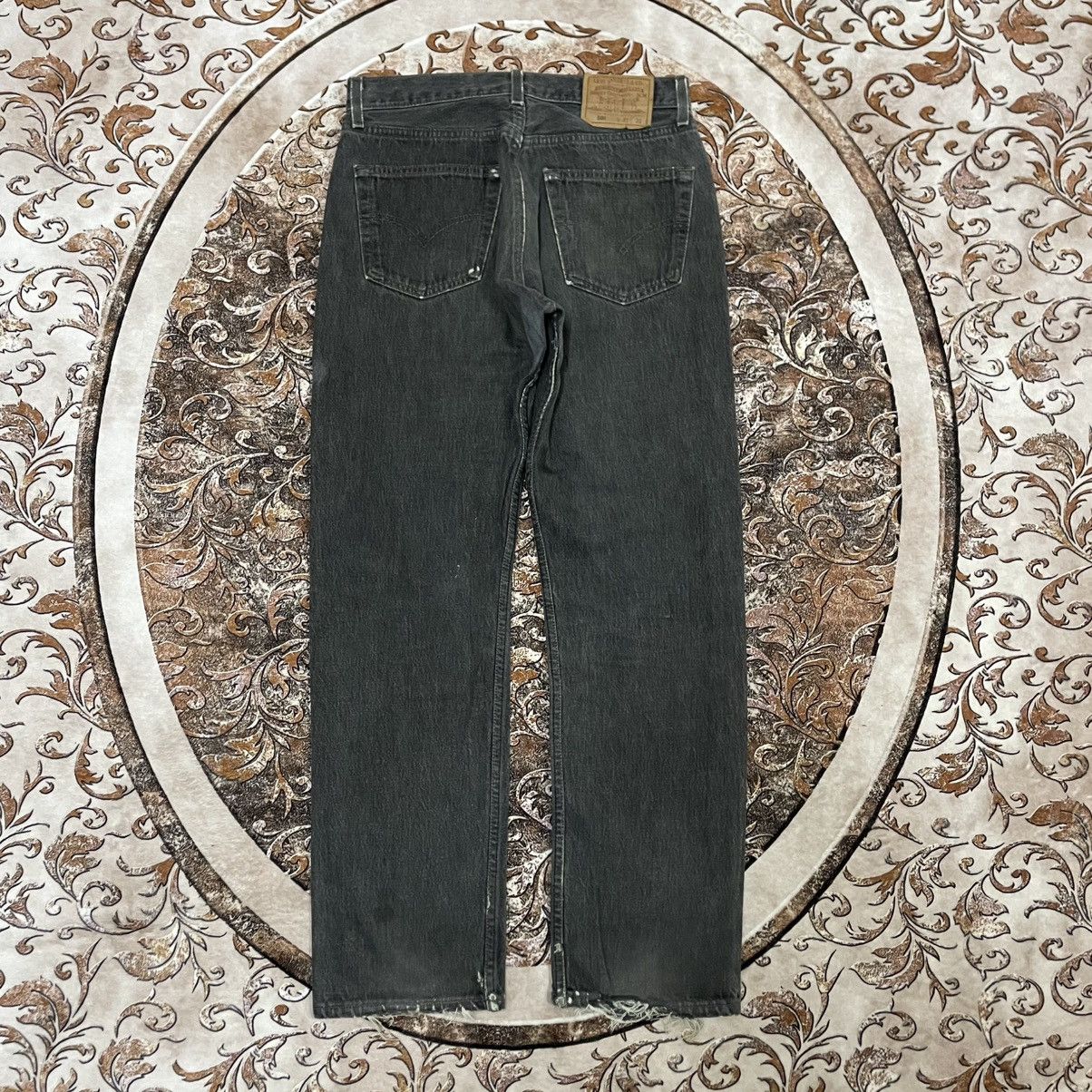 Levi's Vintage Clothing 🔥Vintage 1996 Levis 501 Washed Ripped Distress Denim Jeans Size US 31 - 4 Thumbnail