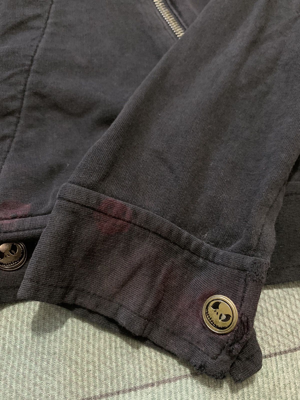 Disney Disney Nightmare Before Cristmass Zippered Hoodie Size S / US 4 / IT 40 - 3 Thumbnail