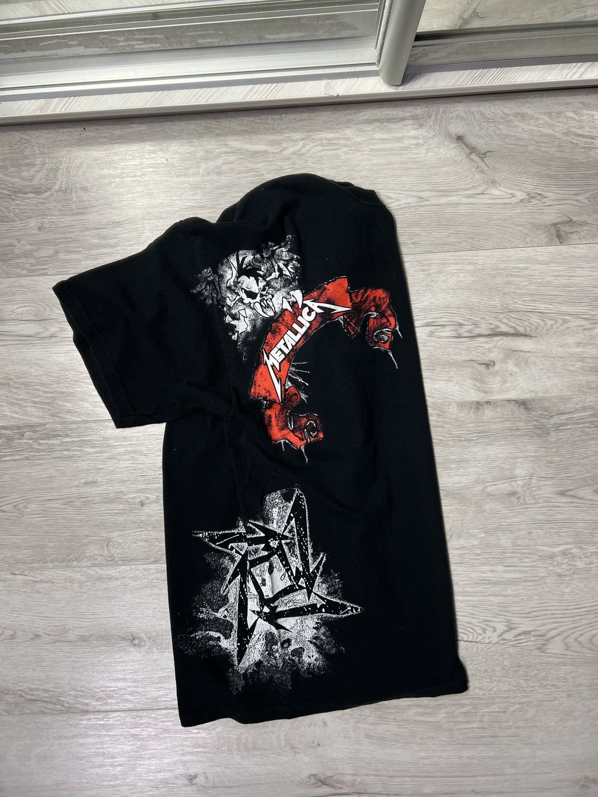 Vintage Vintage Metallica Rock T-Shirt Big Logo Band Tee Size XL Size US XL / EU 56 / 4 - 7 Thumbnail