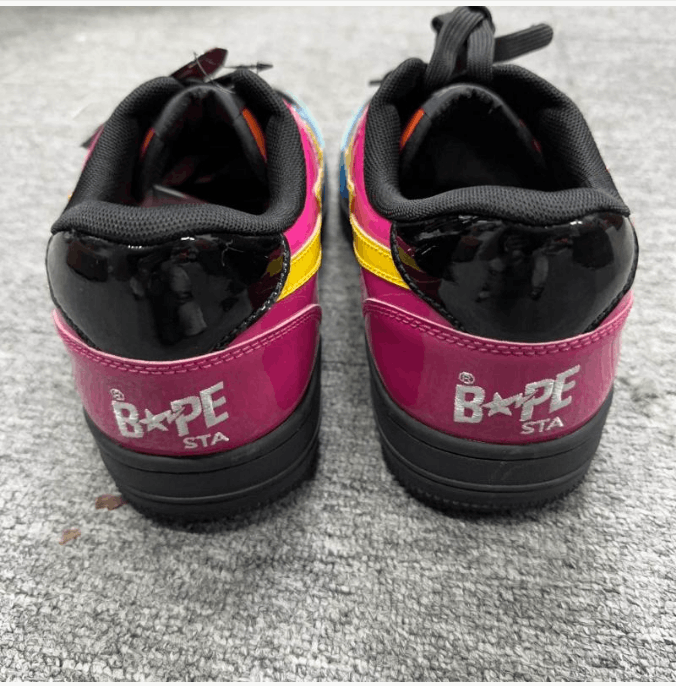 Bape Retro washed comfortable low top board shoes Size US 11 / EU 44 - 4 Thumbnail