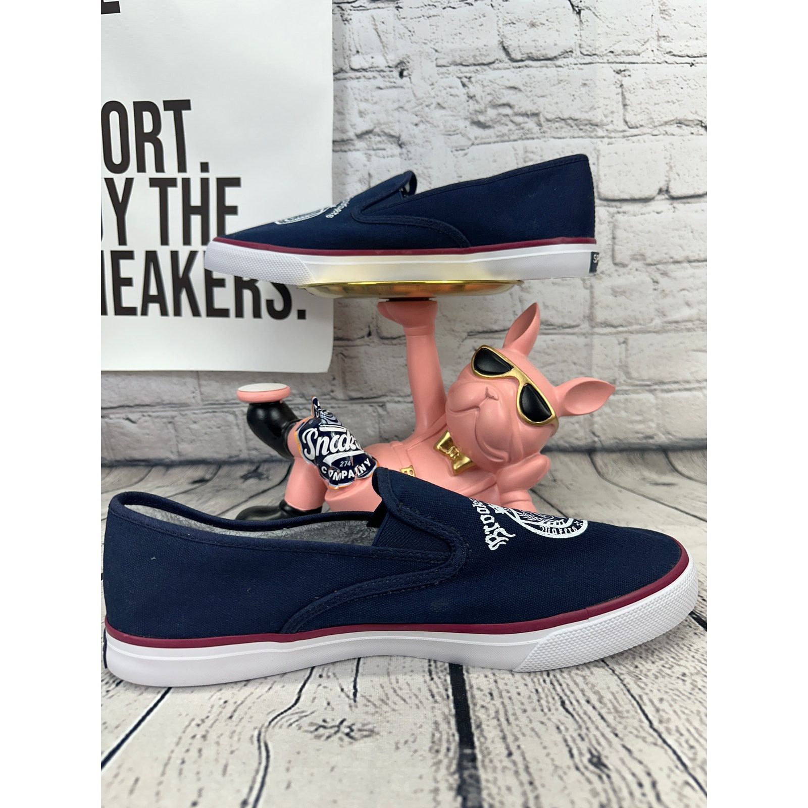 Sperry Sperry x Brooks Brothers Crest Shoes Mens 11 Blue Sneakers Size US 11 / EU 44 - 6 Thumbnail