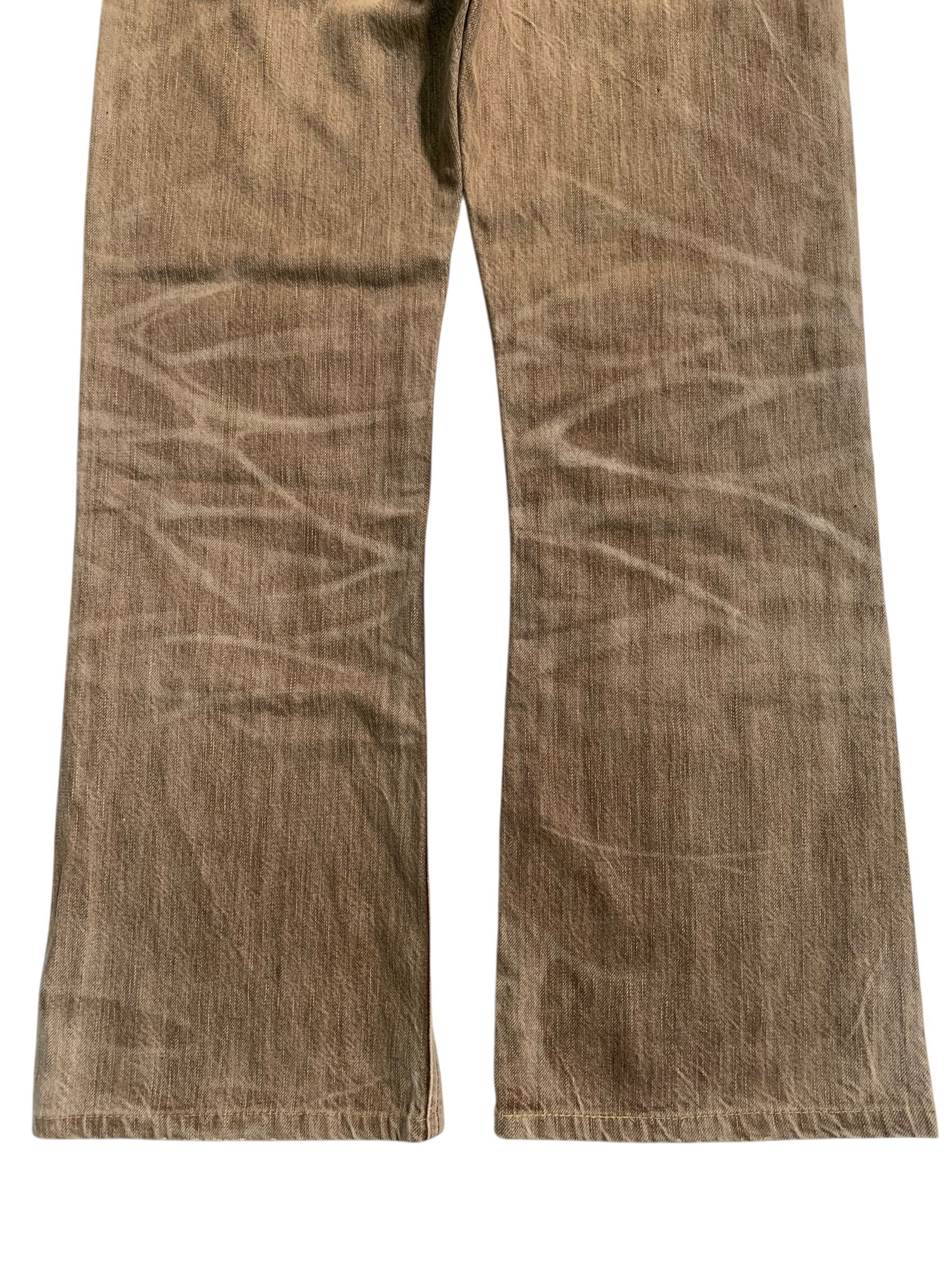 Edwin FLARE EDWIN 503 FADED & RUSTY PUNK DISTRESSED DENIM Size US 31 - 8 Thumbnail