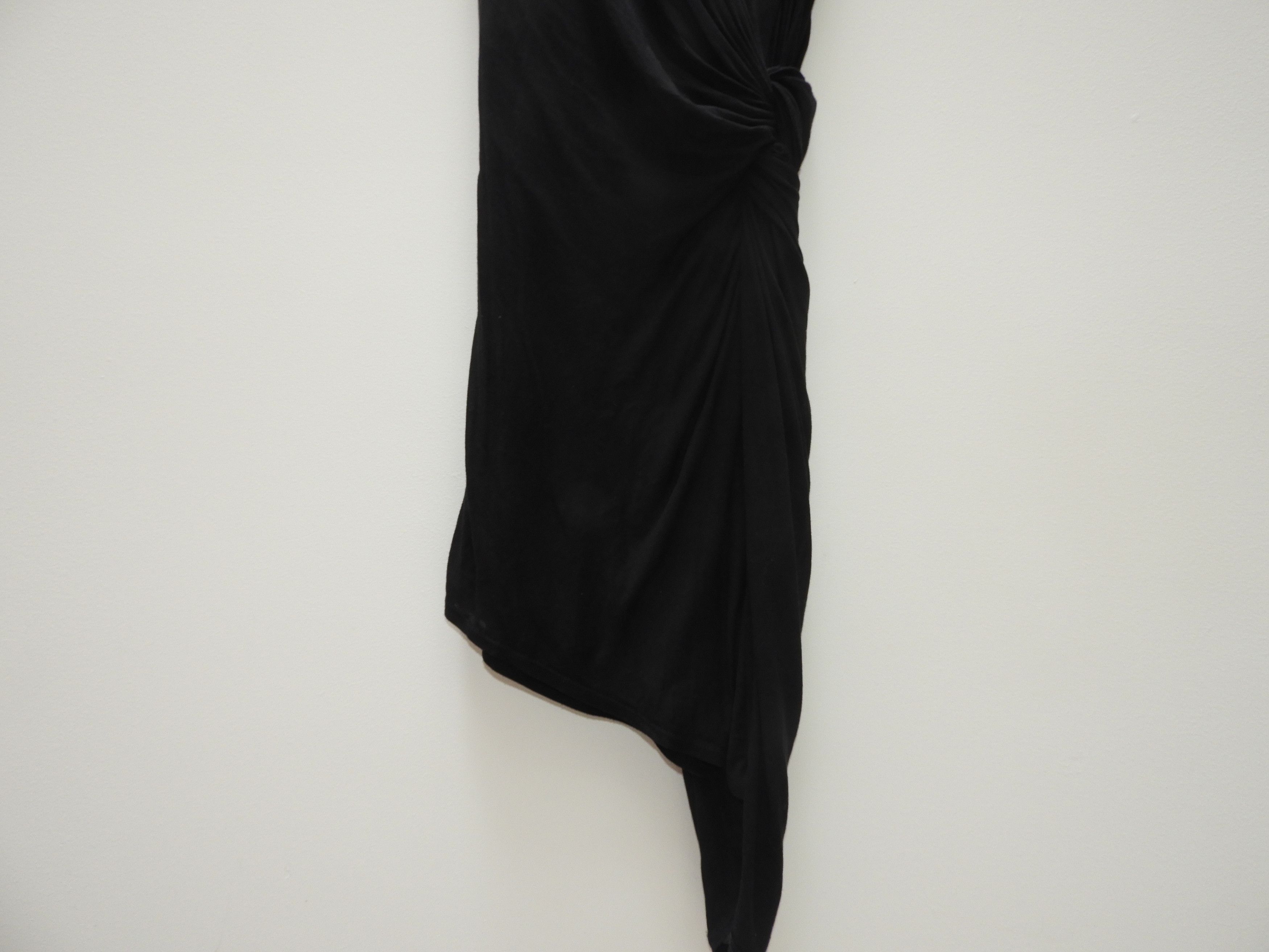 Helmut Lang HELMUT LANG Black Knee-Length Dress Size S / US 4 / IT 40 - 7 Thumbnail