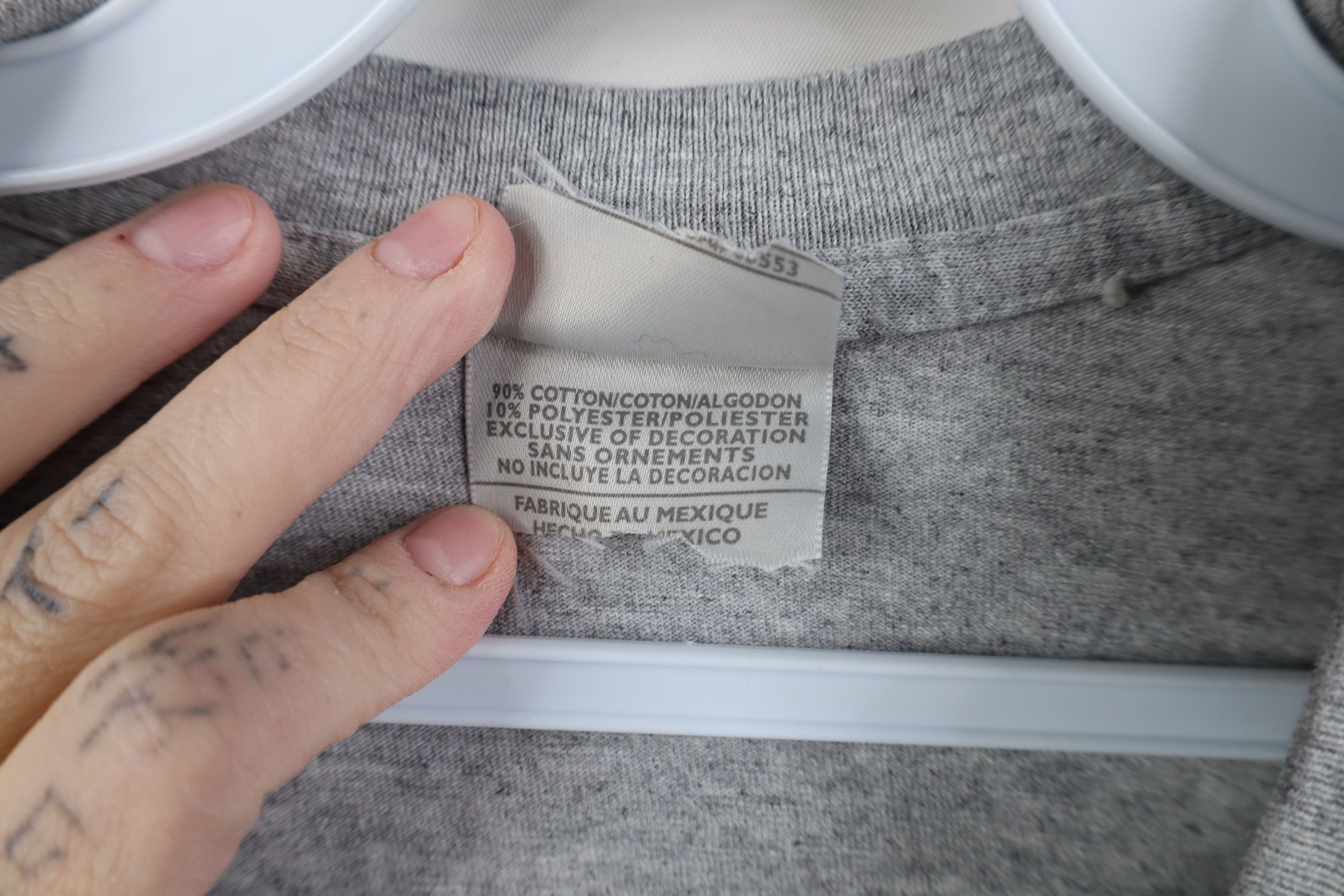 Nike Vintage Nike Center Logo Bubble Long Sleeve T-Shirt Gray Size US S / EU 44-46 / 1 - 7 Thumbnail