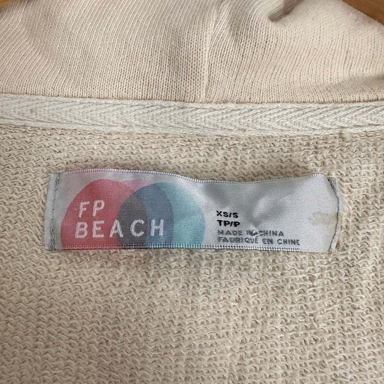 Free People Free People Beach Terry Cloth Hooded Waterfall Cardigan S Size S / US 4 / IT 40 - 3 Thumbnail