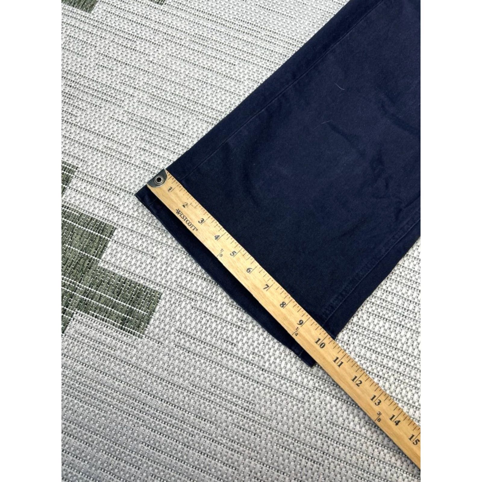Everlane Everlane Jeans Womens 2 Dark Blue Denim Wide-Leg Jeans Size 26" / US 2 / IT 38 - 3 Thumbnail