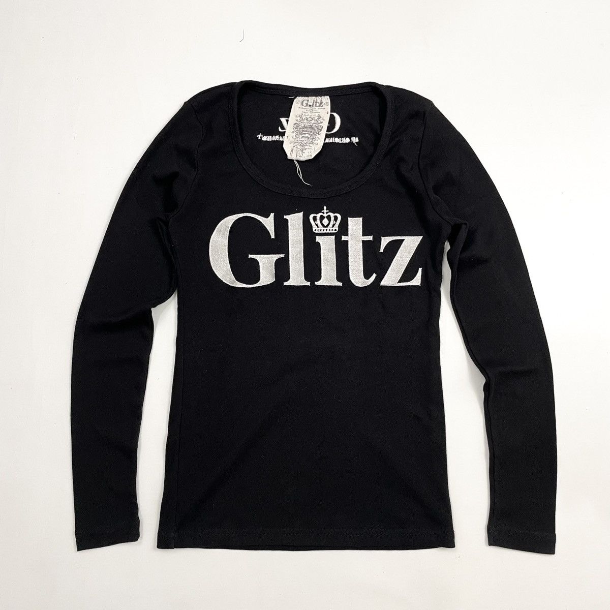 Japanese Brand Glitz longsleeve tshirt Size ONE SIZE - 1 Thumbnail