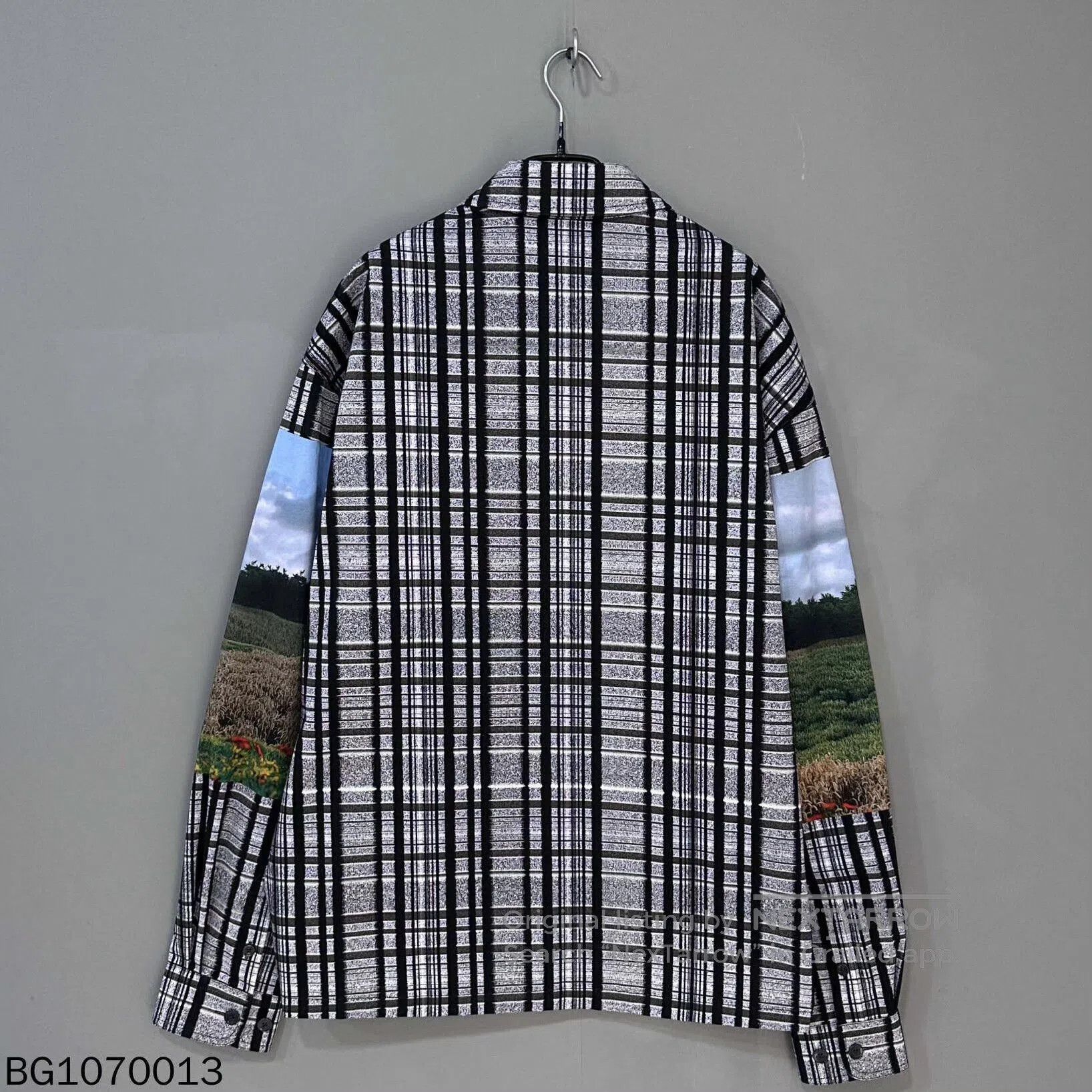 Louis Vuitton checkered landscape print long sleeve shirt. Size US L / EU 52-54 / 3 - 2 Thumbnail