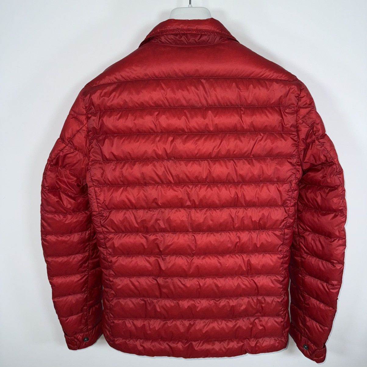 Moncler Moncler Gregoire Men’s Down Puffer Jacket Size 2 (S) Red Size US S / EU 44-46 / 1 - 6 Thumbnail