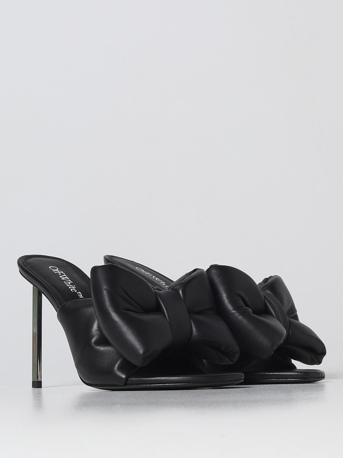 Off-White o1y1225 Mules in Black Size US 7 / IT 37 - 4 Thumbnail