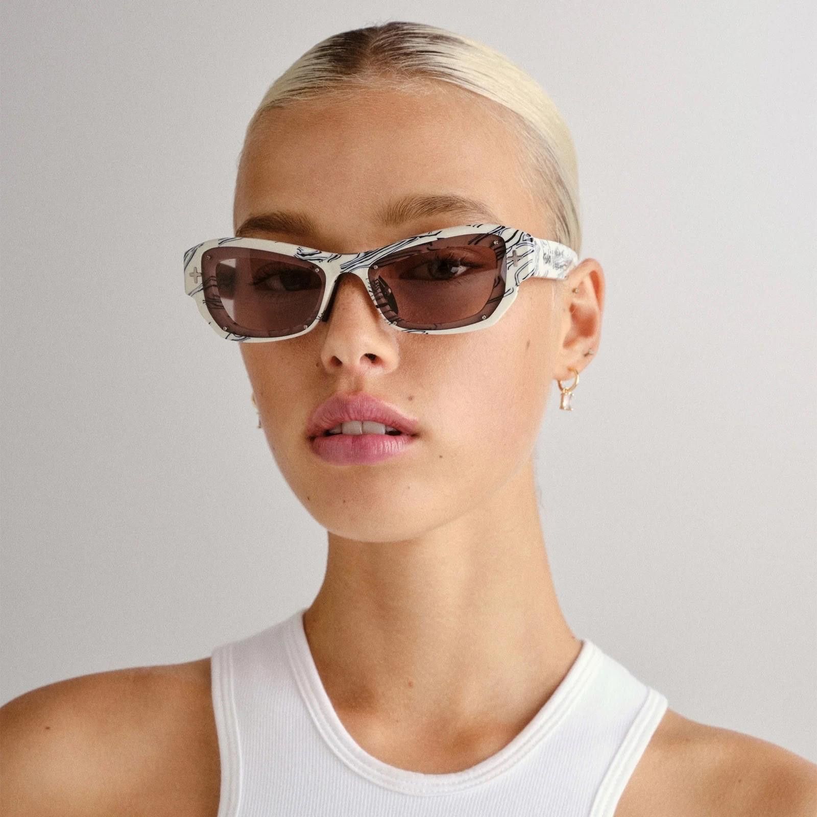 Ksubi New ksubi sunglasses mens womens CYPHER SKRIBBLE white Size ONE SIZE - 5 Thumbnail