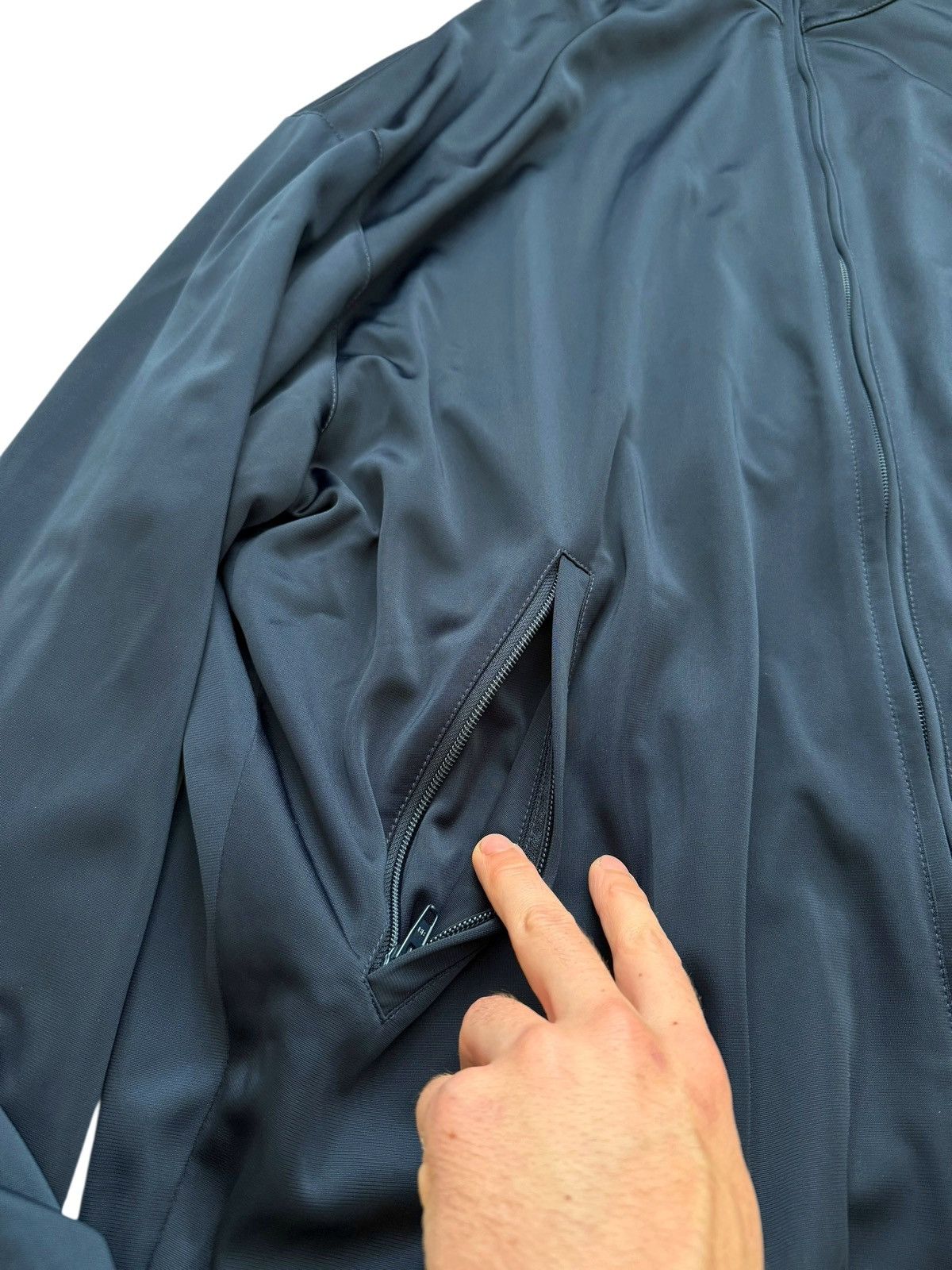 Balenciaga Sz46 Liquid Navy Minimal Tracksuit Size US S / EU 44-46 / 1 - 9 Thumbnail