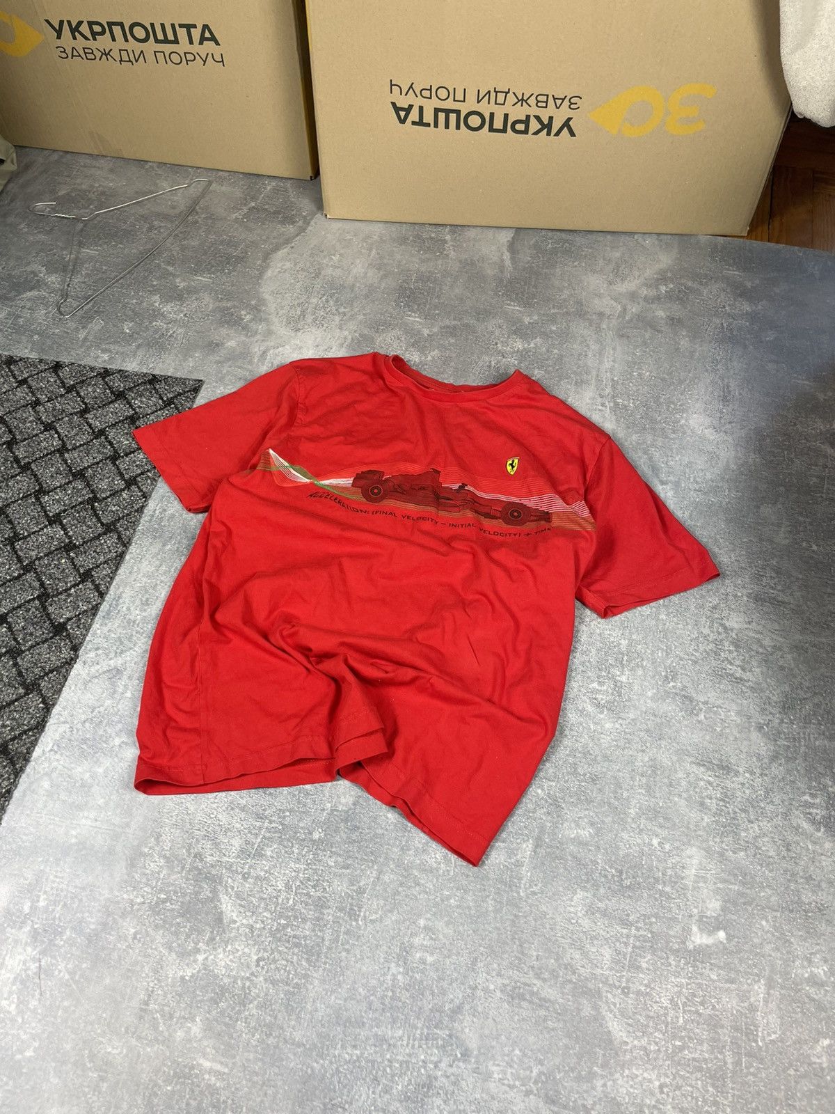 Ferrari × Formula 1 Ferrari Formula 1 Racing Turbo Red tee Size US M / EU 48-50 / 2 - 1 Thumbnail