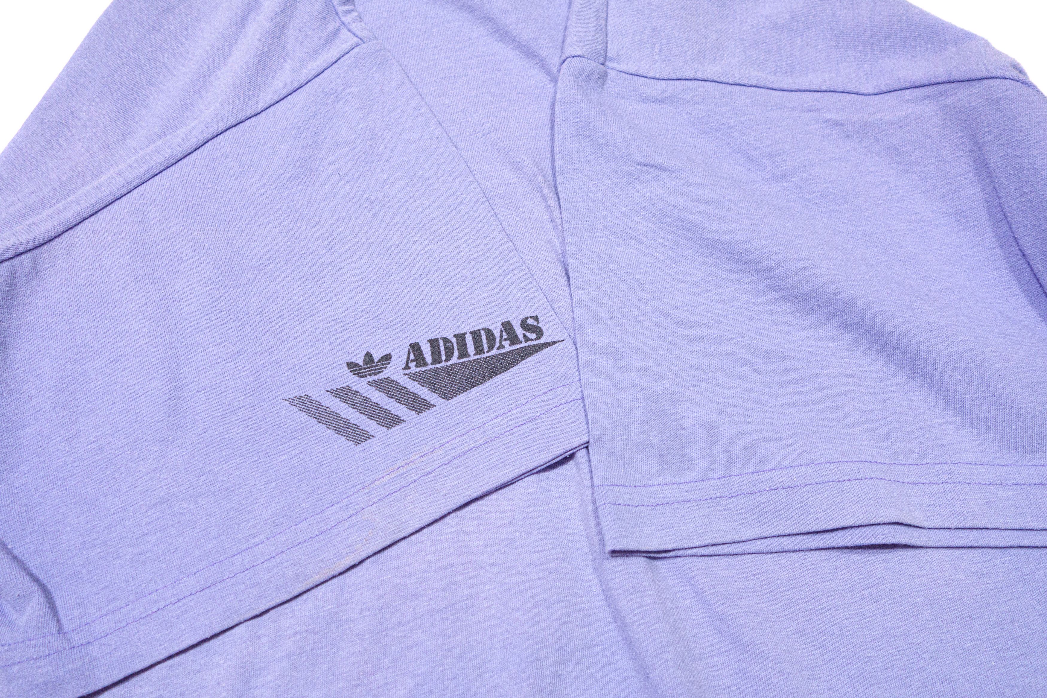 Adidas 90S Logo Faded T-Shirt Size US L / EU 52-54 / 3 - 4 Thumbnail