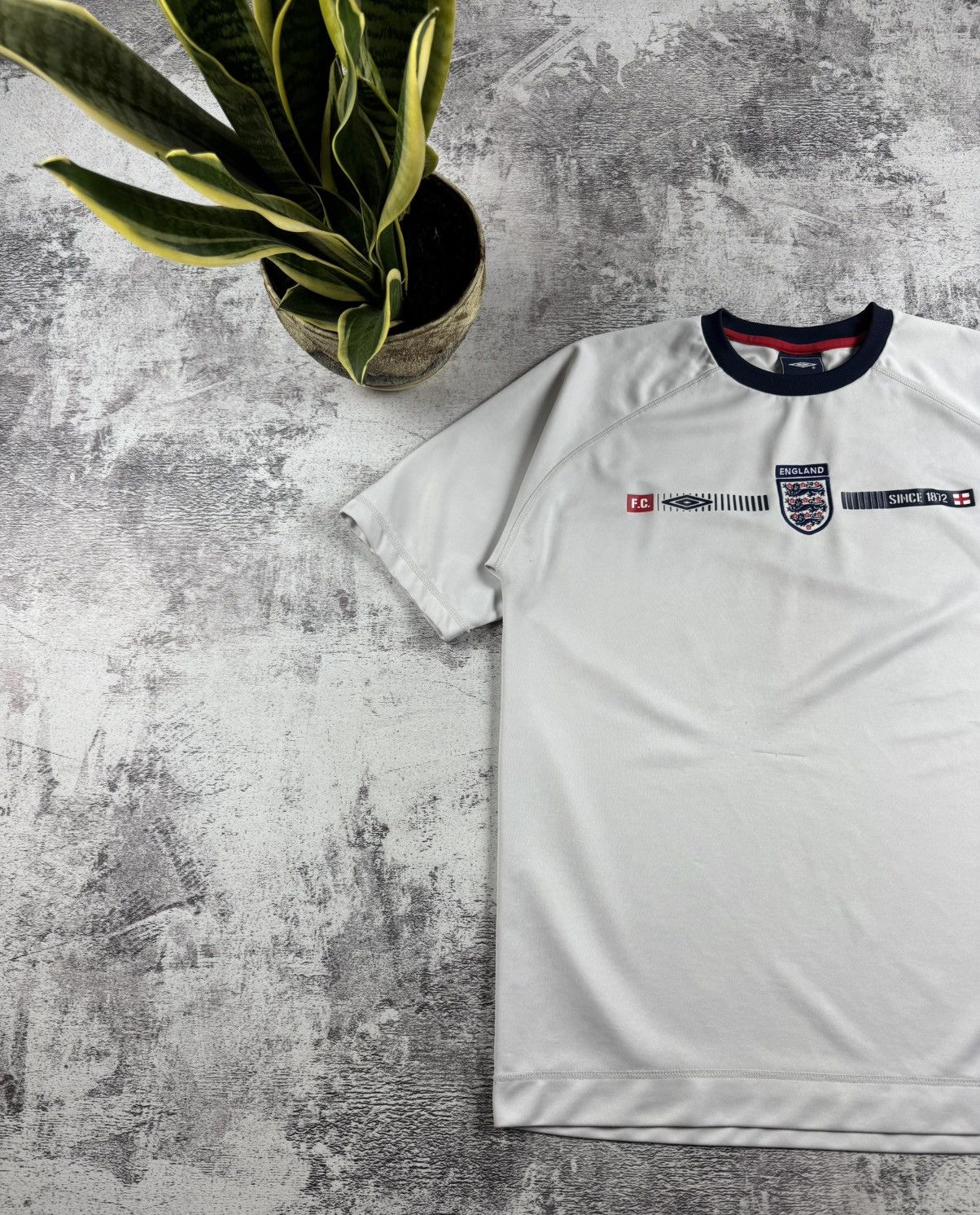 Umbro England National Soccer Football 00s Jersey Blockcore T Shirt Tee Size US L / EU 52-54 / 3 - 2 Thumbnail