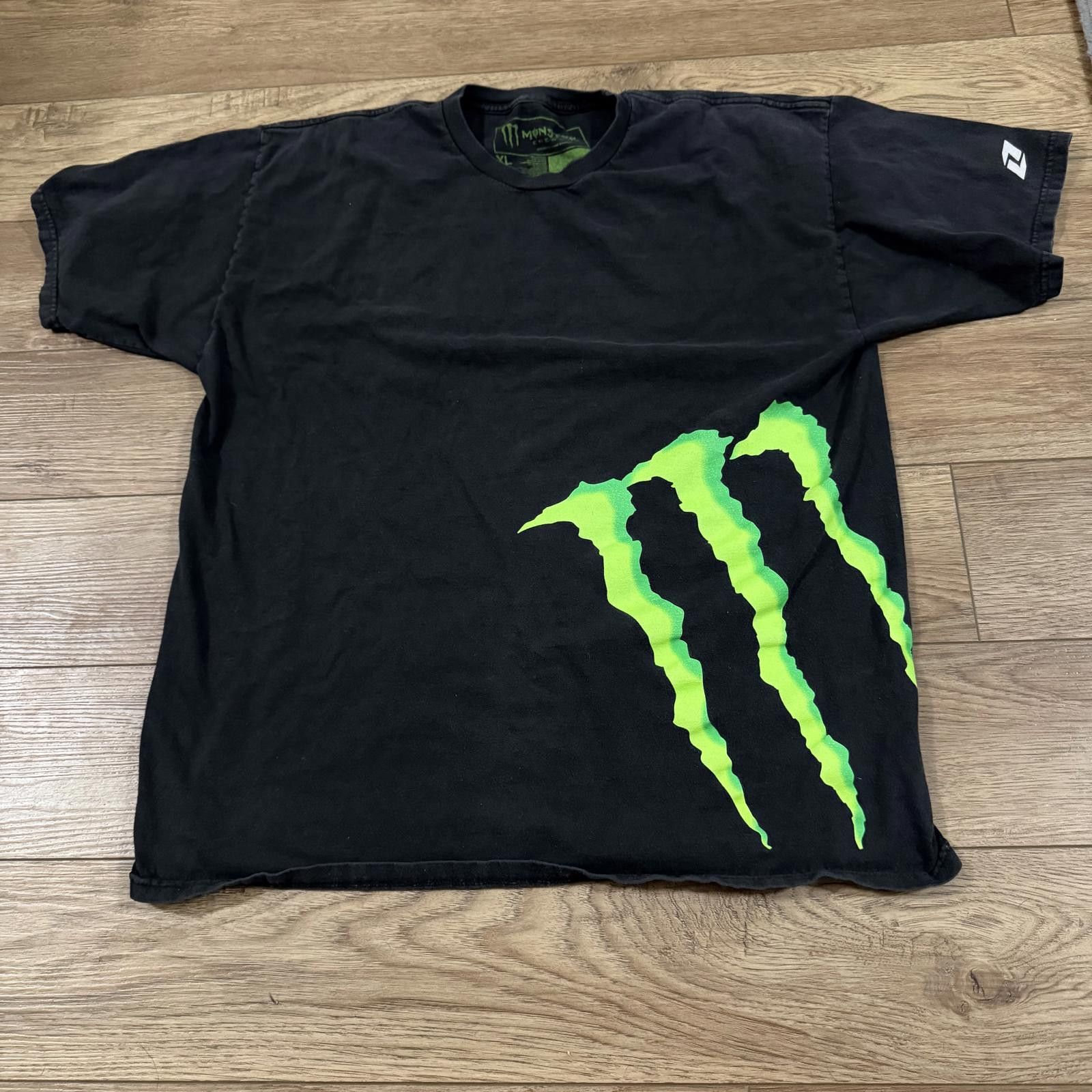 Vintage Y2K Monster Energy Drink Shirt XL Grunge