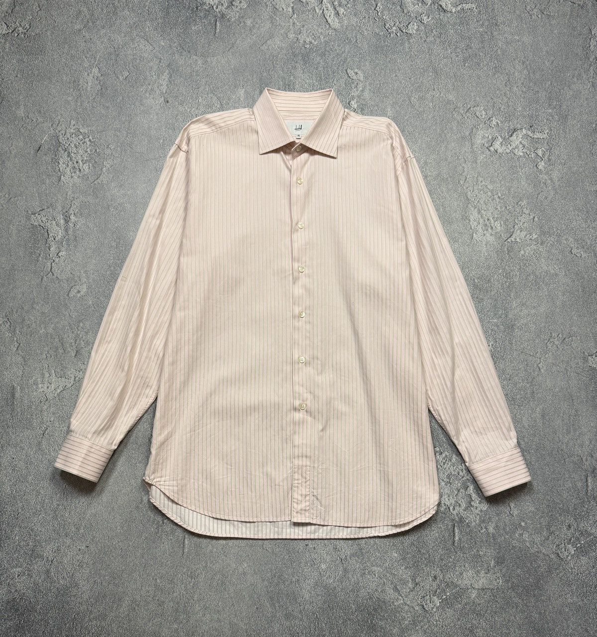 Alfred Dunhill DUNHILL Alphred Dunhill Shirt Size US XL / EU 56 / 4 - 1 Thumbnail